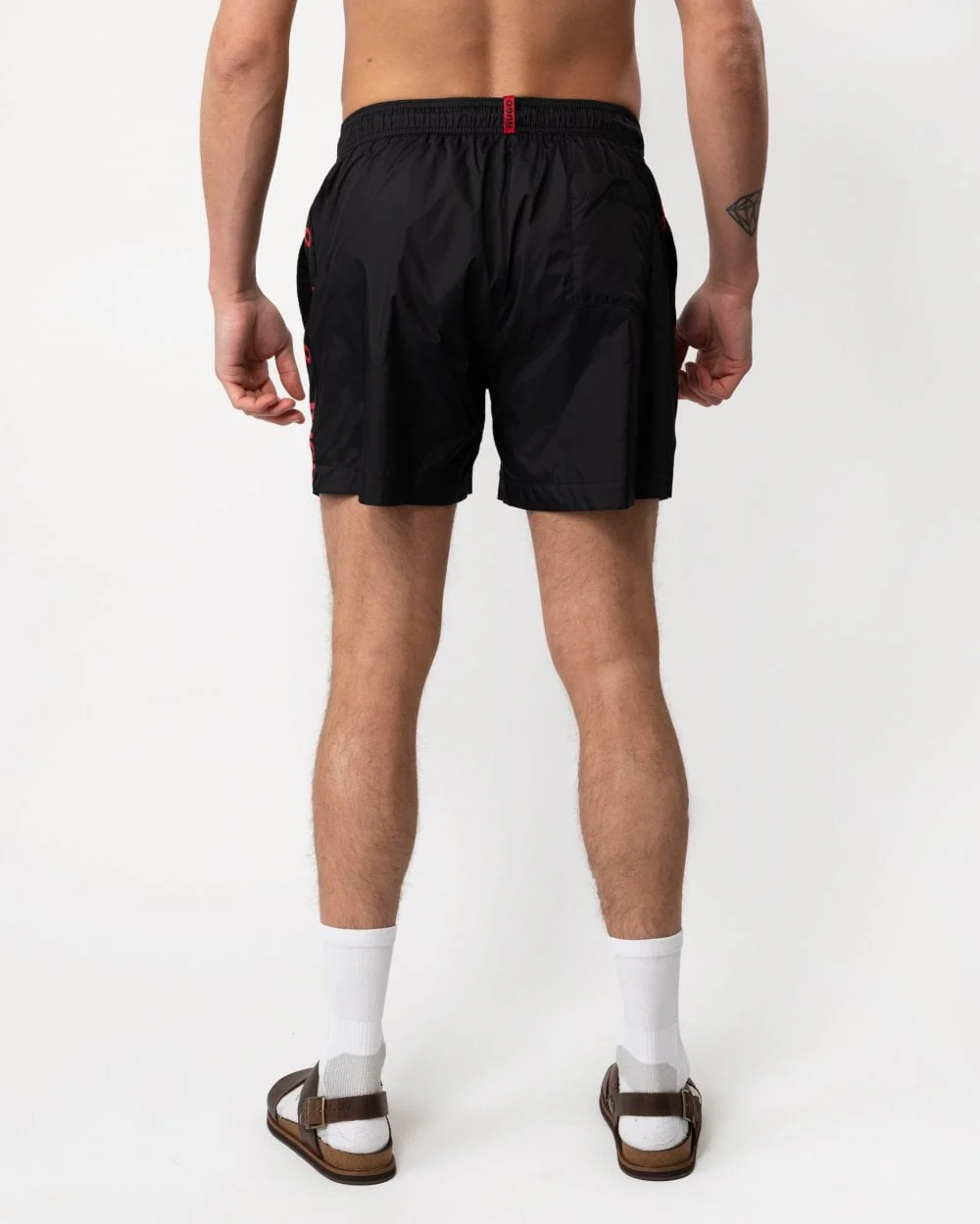 HUGO FAB Mens Swim Shorts - Image 3