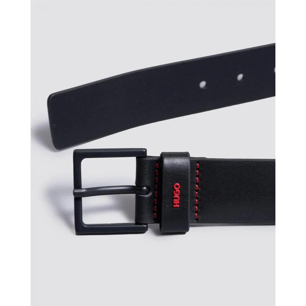 HUGO Giove Sz35 Mens Smooth Leather Belt - Image 2