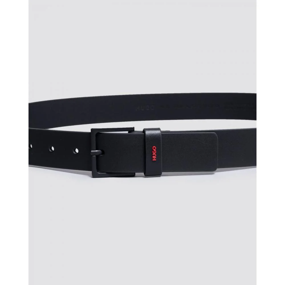 HUGO Giove Sz35 Mens Smooth Leather Belt - Image 4