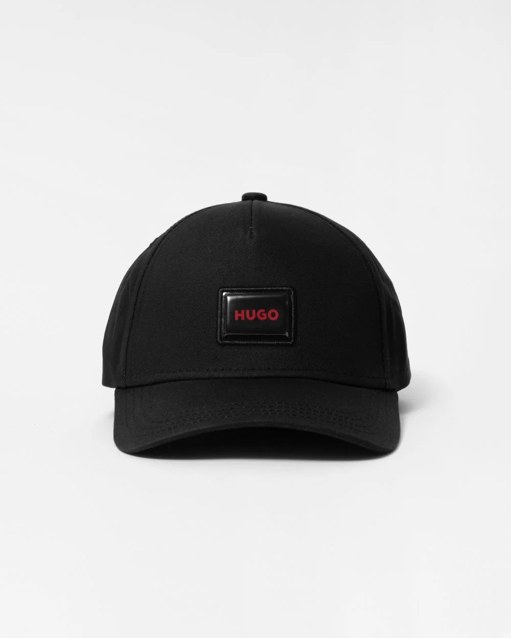 HUGO Jude Mens Cotton Twill Cap with Logo Patch - Image 2