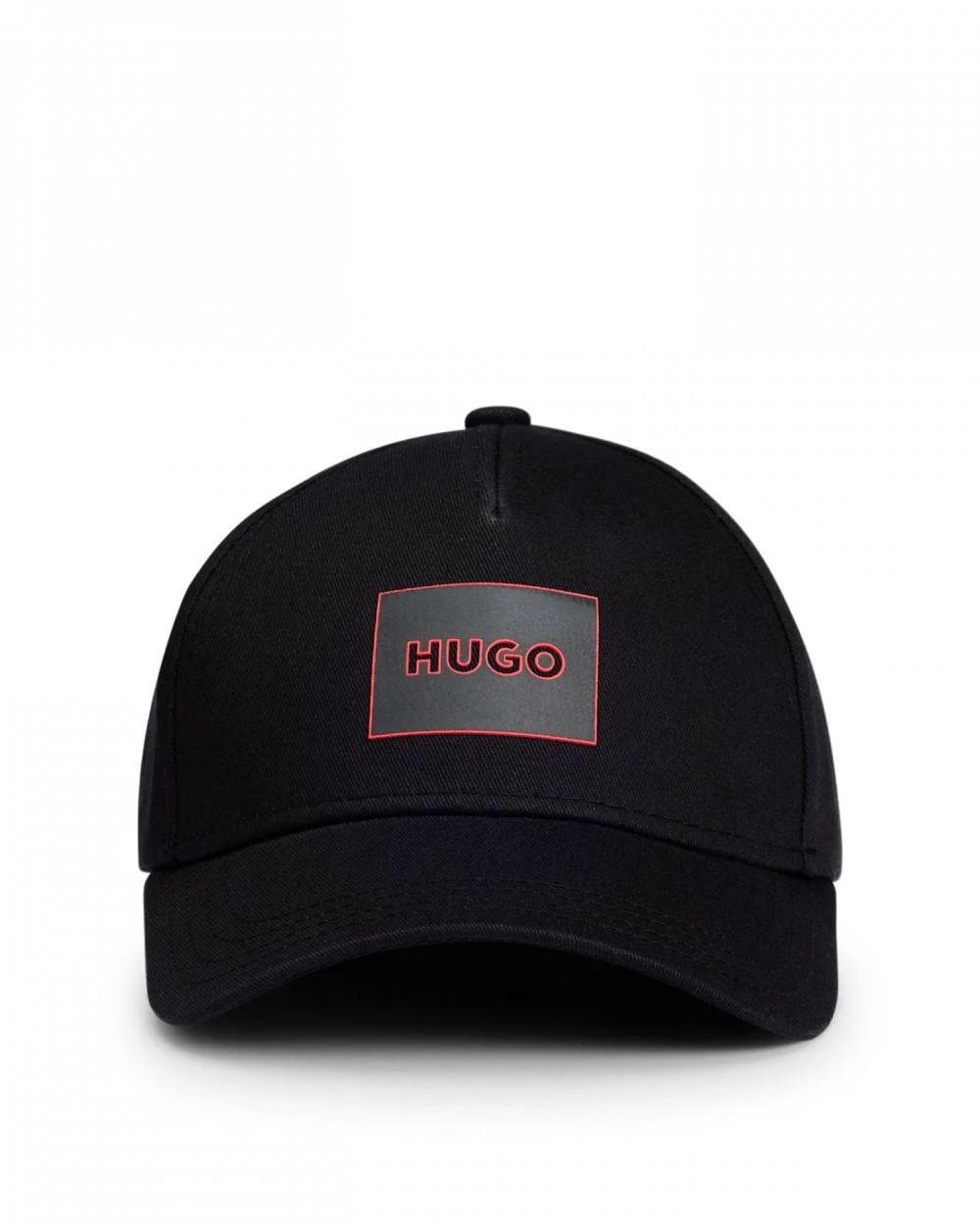 HUGO Jude-PL Mens Cotton-Twill Cap with Logo Label - Image 3