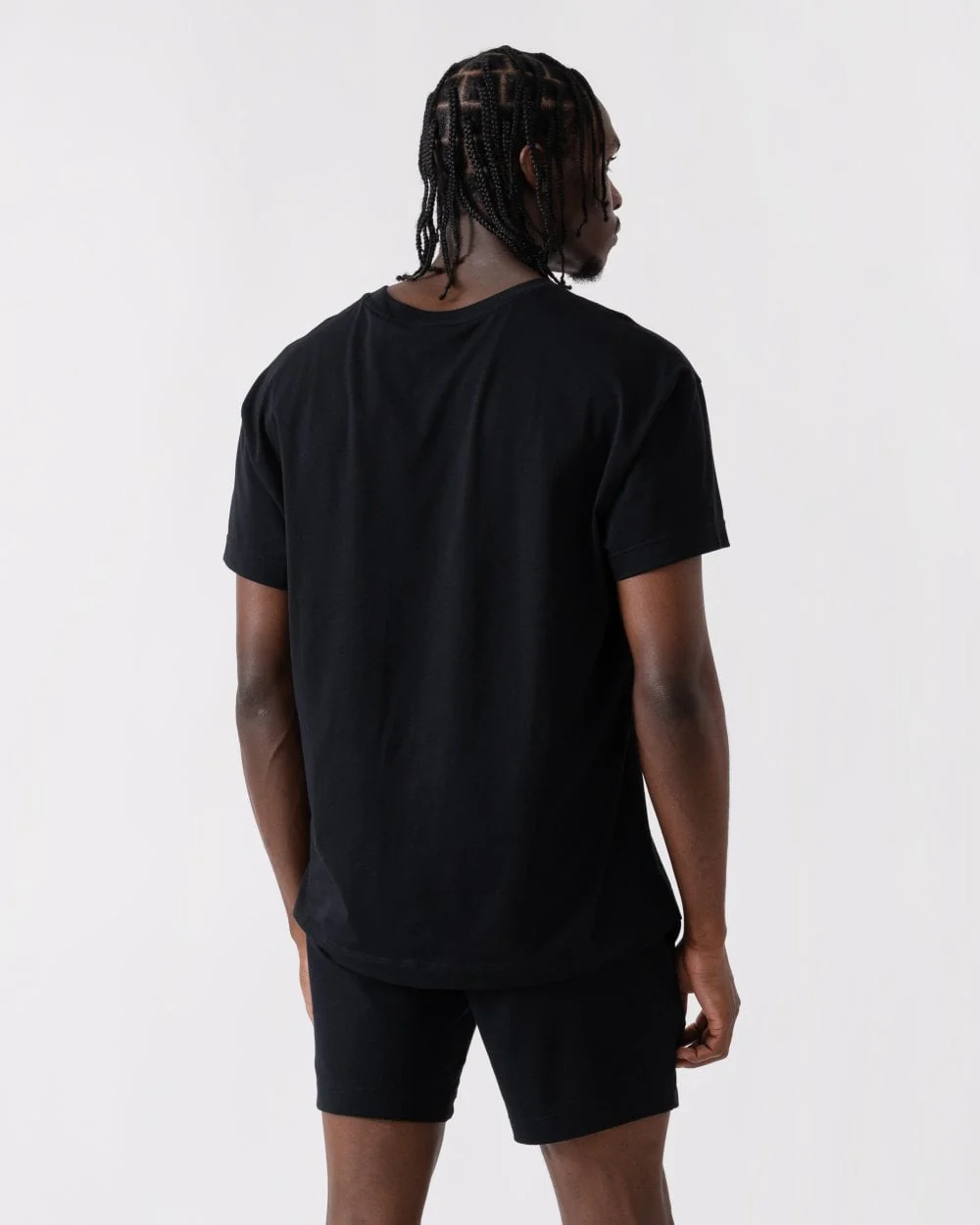HUGO Laze Mens Loungewear T-Shirt - Black 001 - Image 4