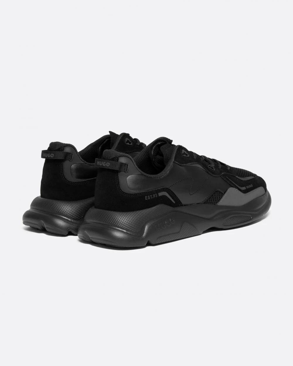 HUGO Leon_Runn_enme Mens Trainers 50517122 - Image 4