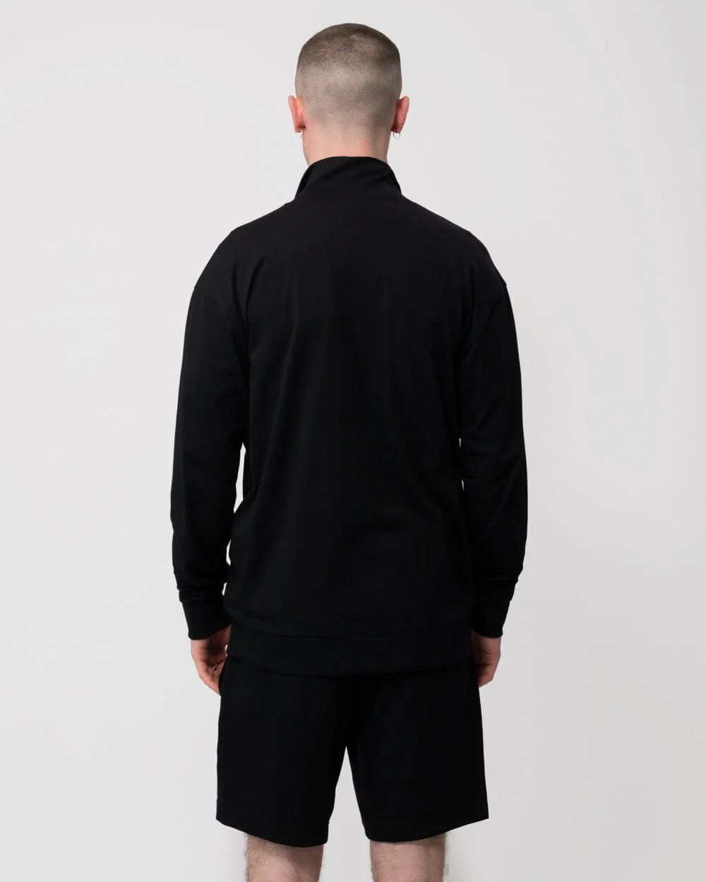 HUGO Linked Mens Full Zip Loungewear Sweatshirt - Image 4
