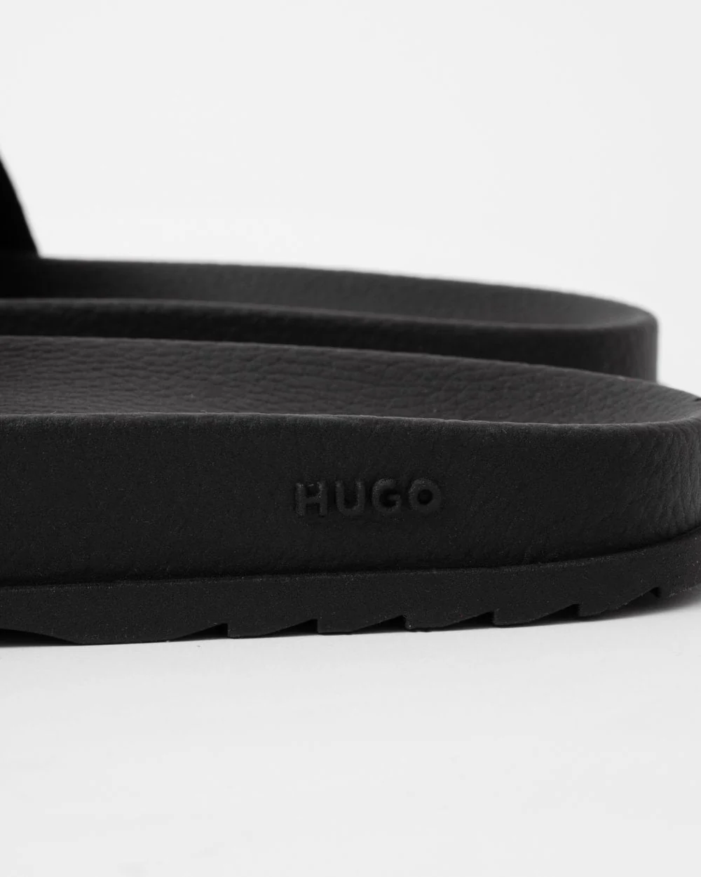 HUGO Match Mens Slides With Logo Strap NOS - Black 001 - Image 5