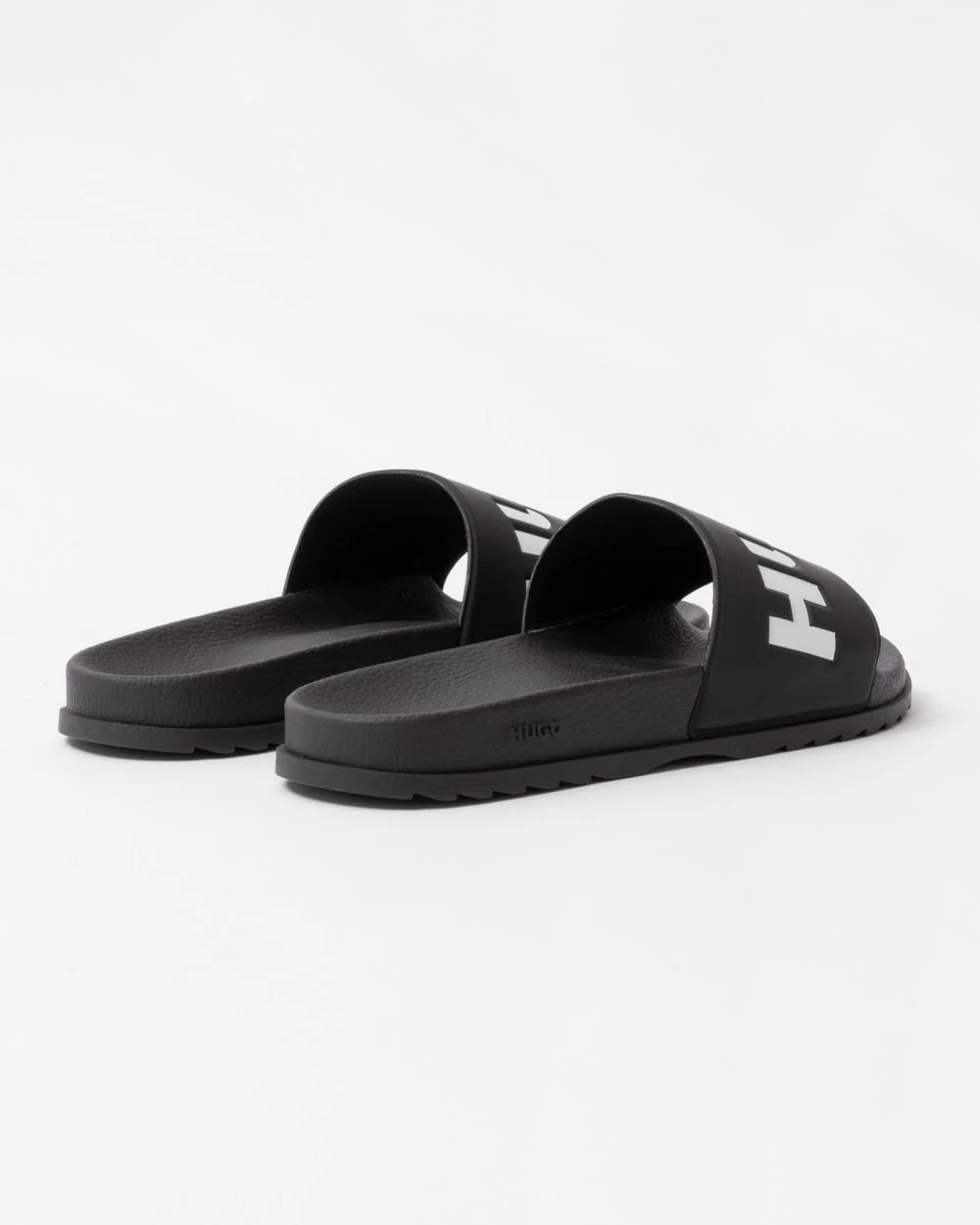 HUGO Match Mens Slides With Logo Strap NOS - Black 002 - Image 4
