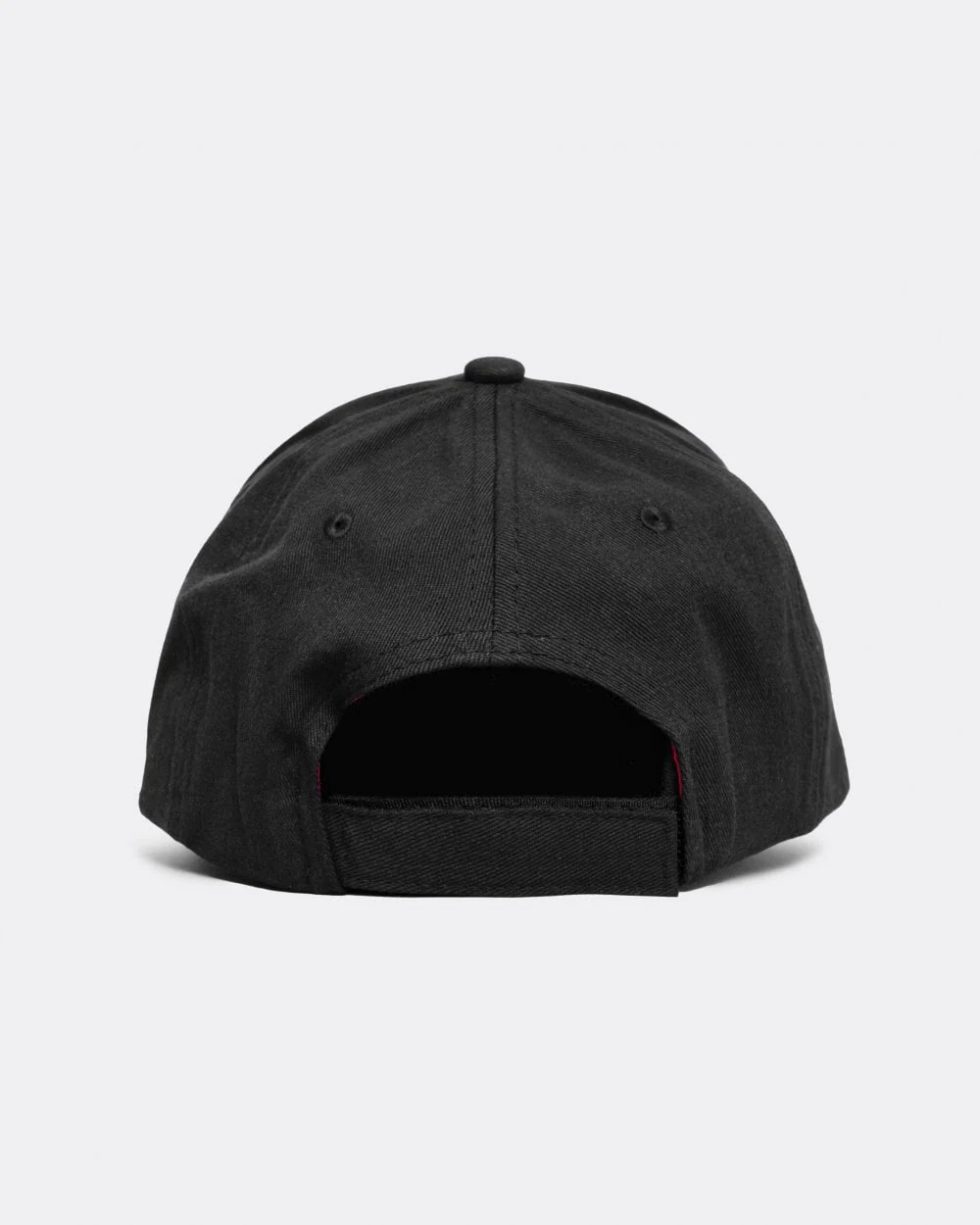 HUGO Men-X 581-RL Mens Cotton-Twill Cap With Red Logo Label - Black 001 - Image 3