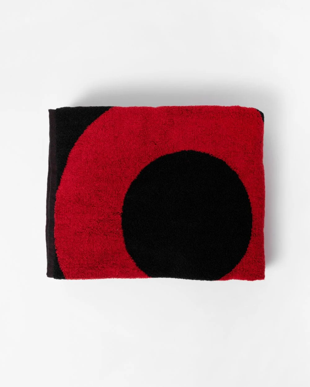 HUGO Mens Corporate Logo Cotton-Terry Beach Towel - Image 3