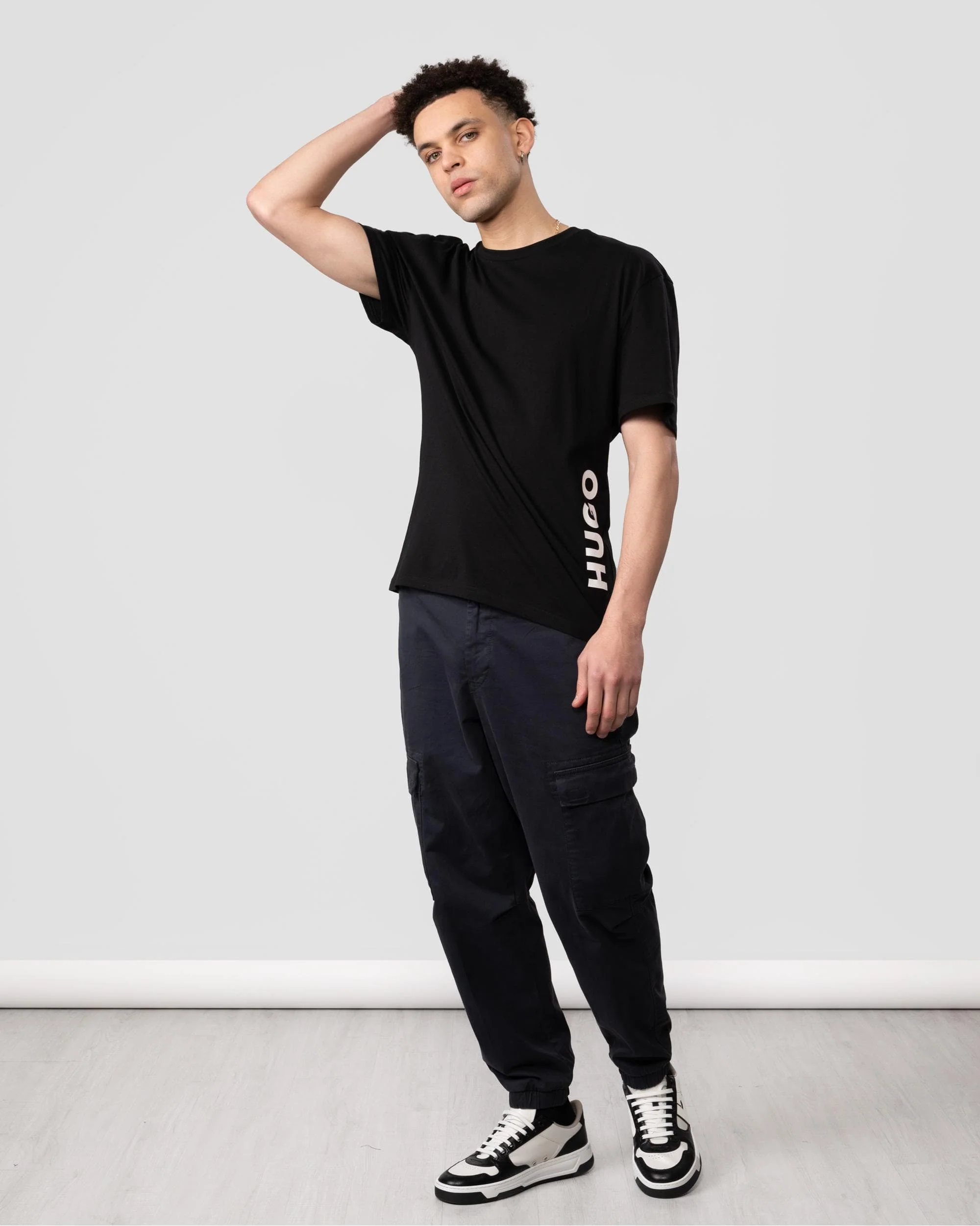 HUGO Mens RN Relaxed T-Shirt - Image 4