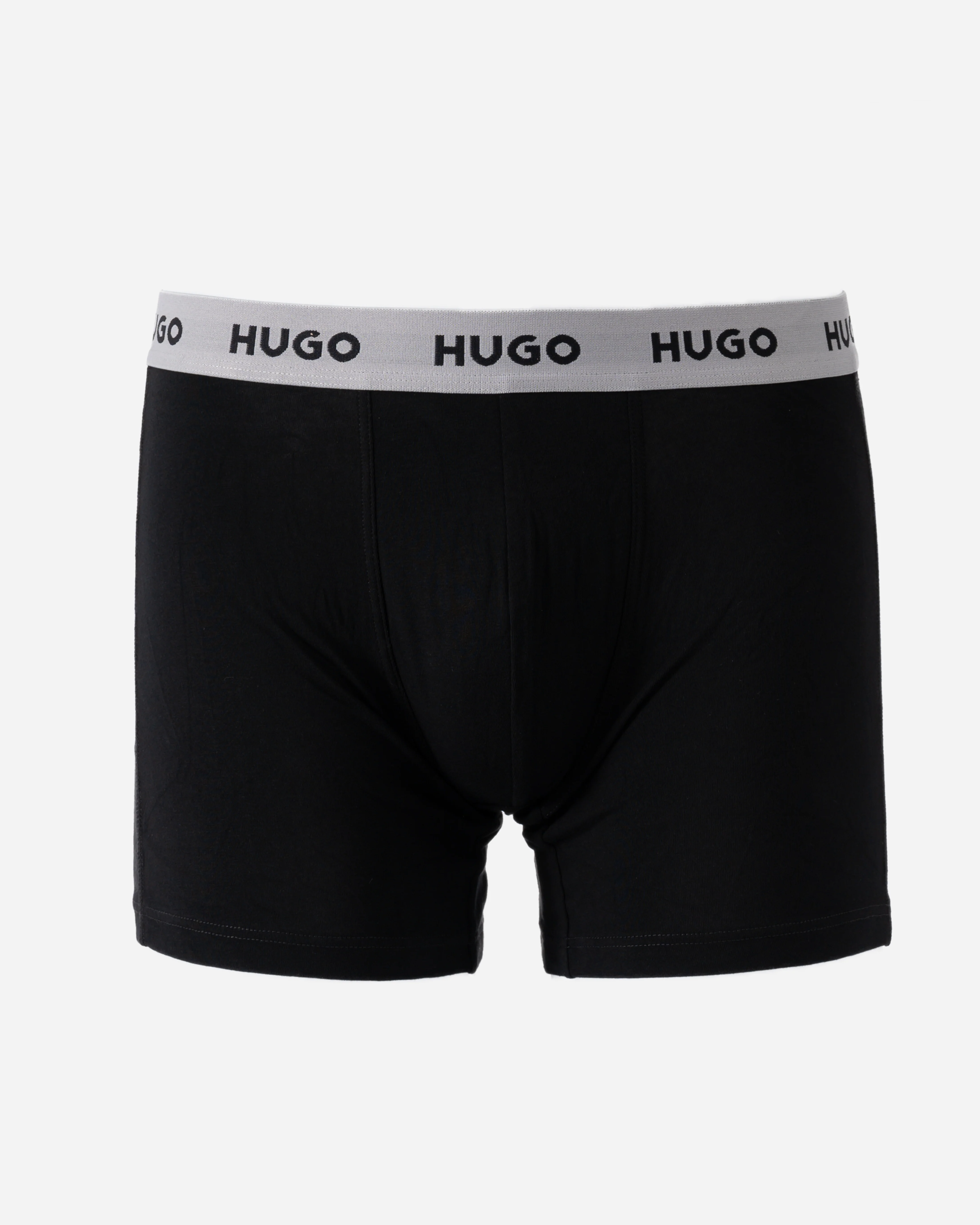 HUGO Mens Three-Pack of Boxer Briefs in Stretch Cotton - Open Miscellaneous 998 - Image 3