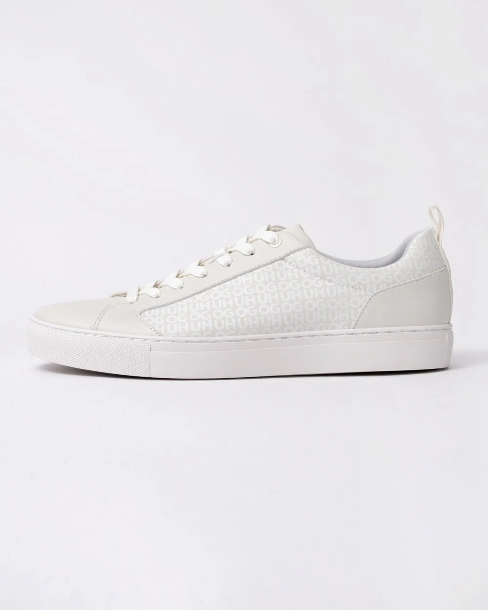 HUGO Morrie Mens Trainers 50541696 - White 100 - Image 2