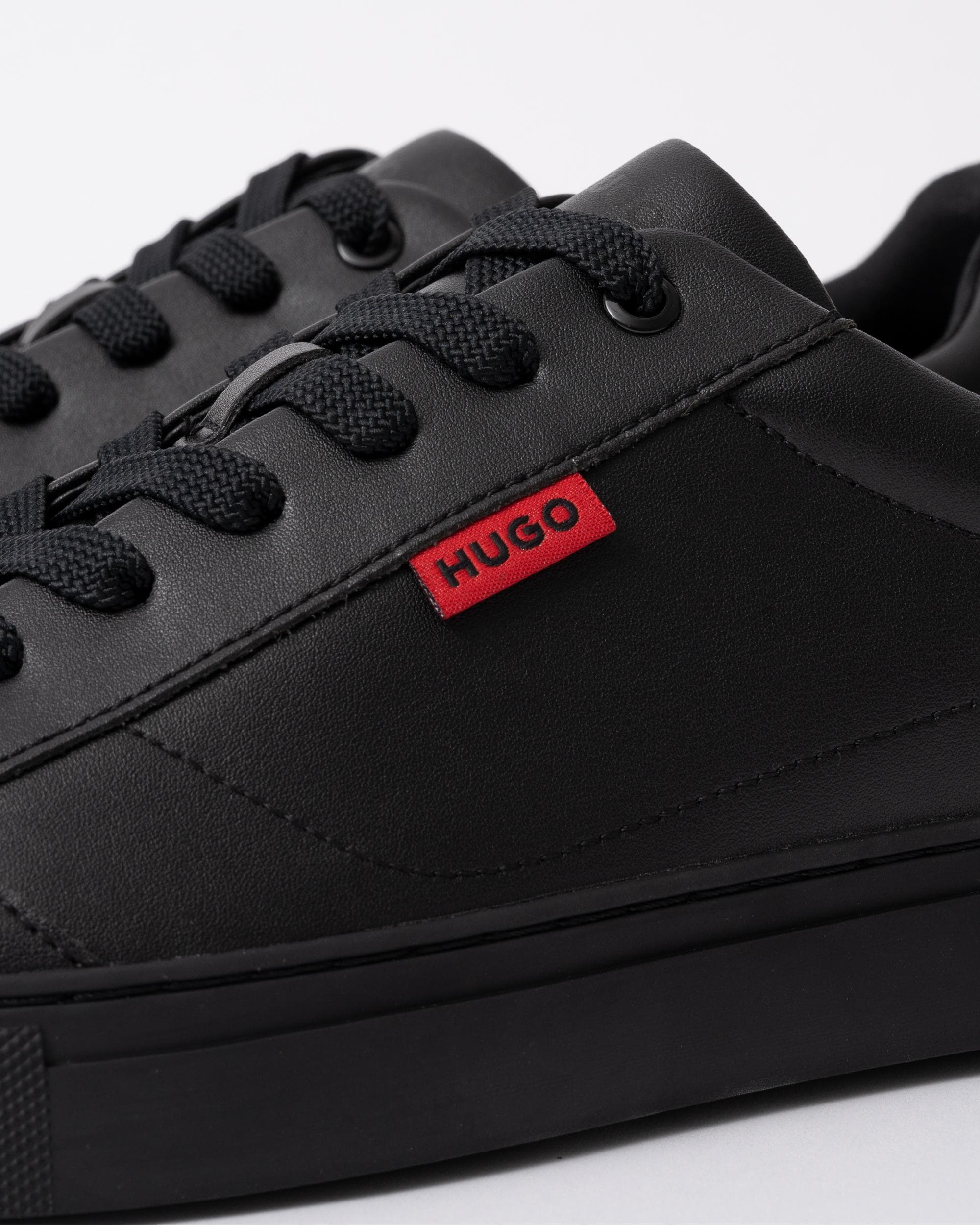 HUGO Morrie Tenn Mens Trainers NOS - Black 005 - Image 5