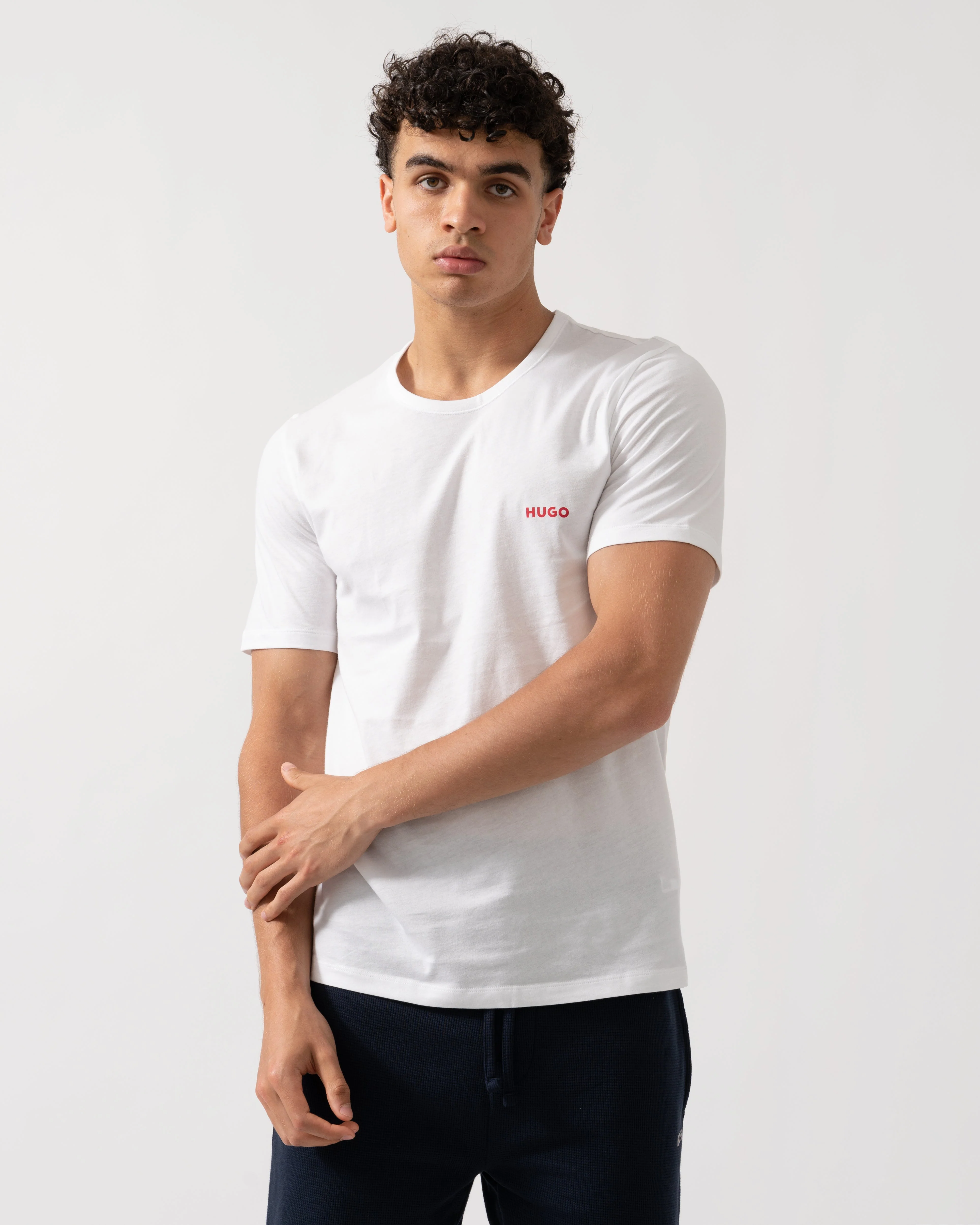 HUGO RN Triplet 3-Pack Mens T-Shirts - Open Miscellaneous 960 - Image 3