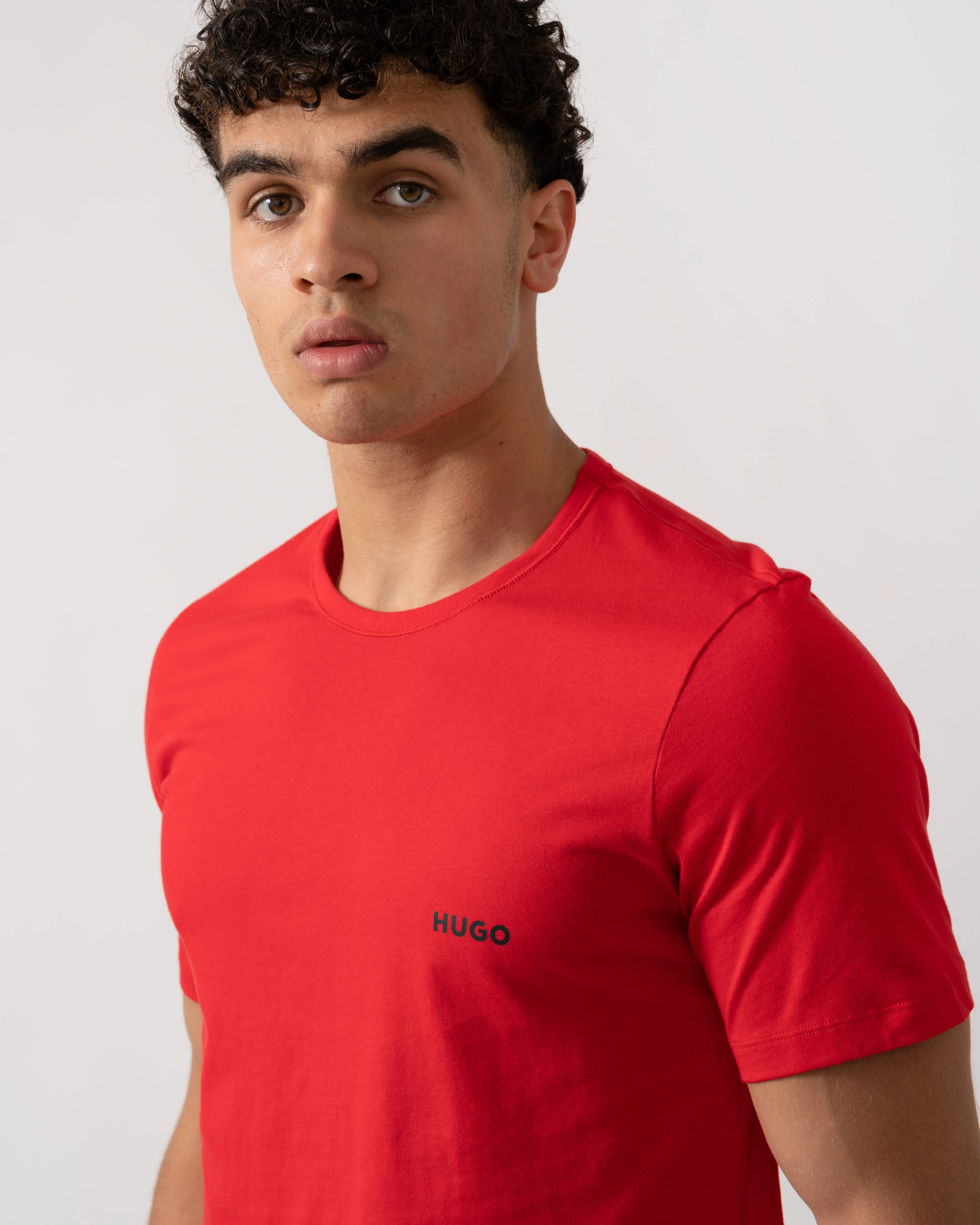 HUGO RN Triplet 3-Pack Mens T-Shirts - Open Miscellaneous 960 - Image 4