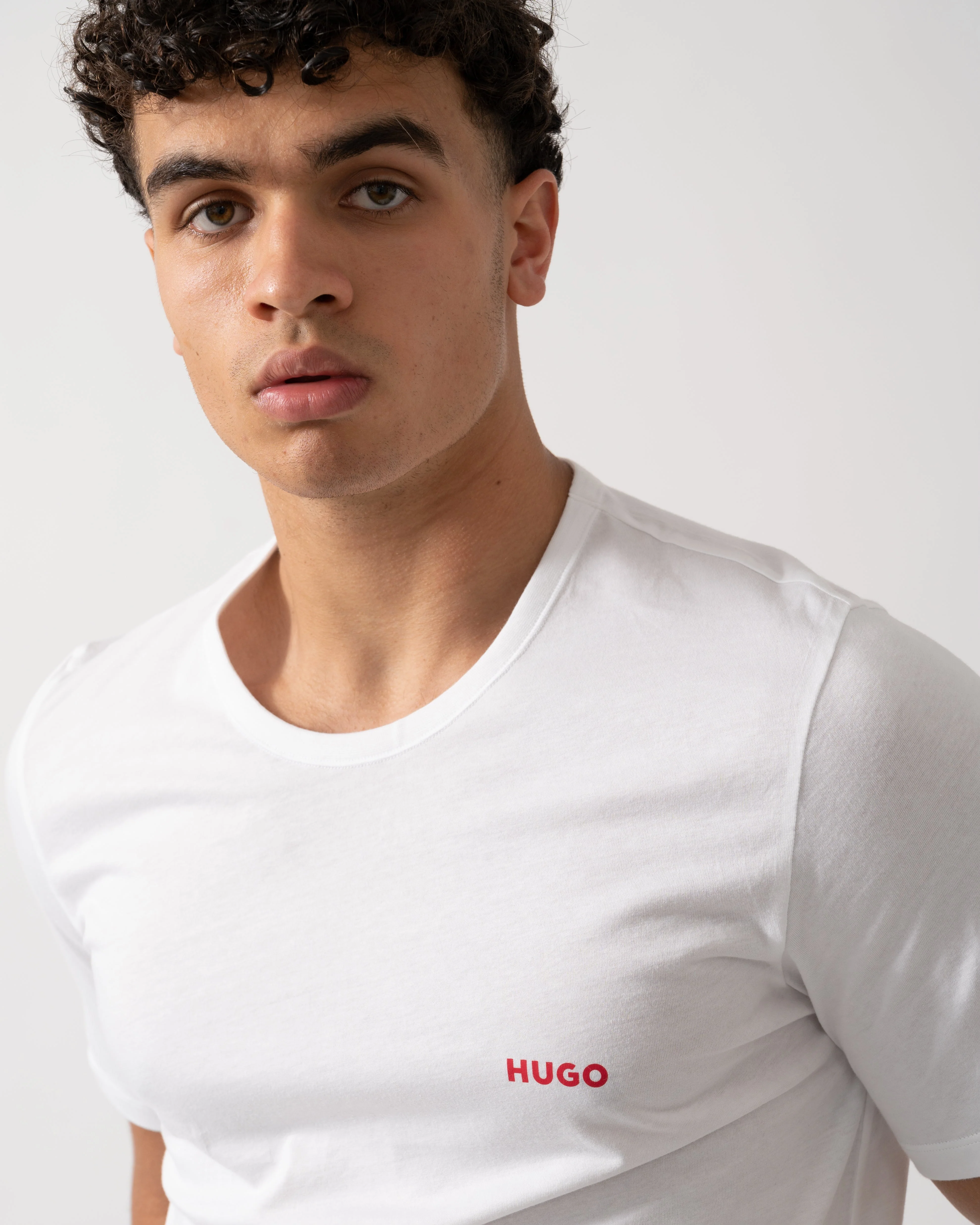 HUGO RN Triplet 3-Pack Mens T-Shirts - Open Miscellaneous 960 - Image 7