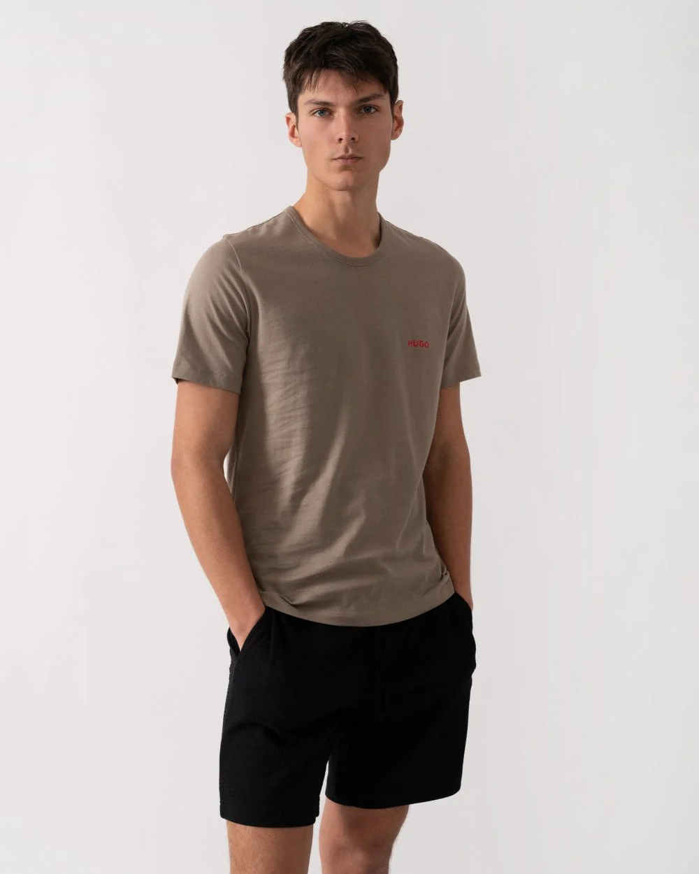 HUGO RN Triplet 3-Pack Mens T-Shirts - Open Miscellaneous 961 - Image 3