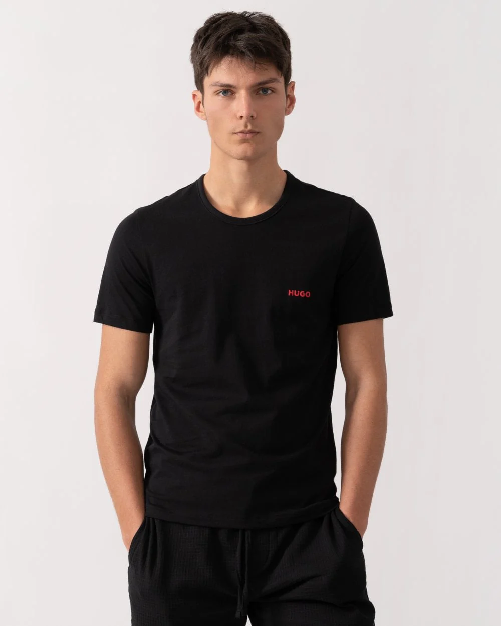 HUGO RN Triplet 3-Pack Mens T-Shirts - Open Miscellaneous 961 - Image 7