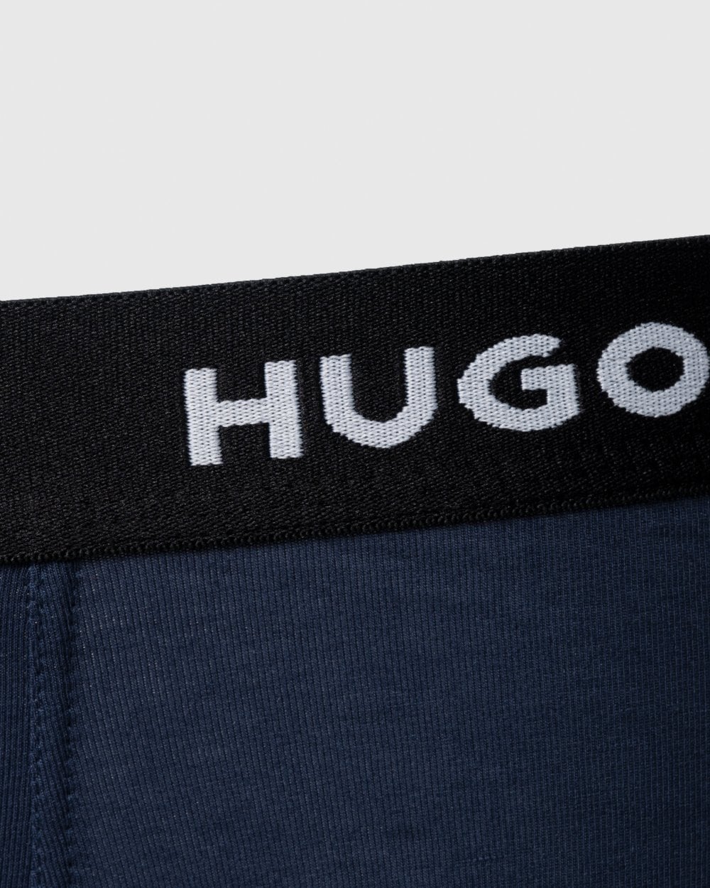 HUGO Triple Pack Mens Trunks - Navy 410 - Image 2