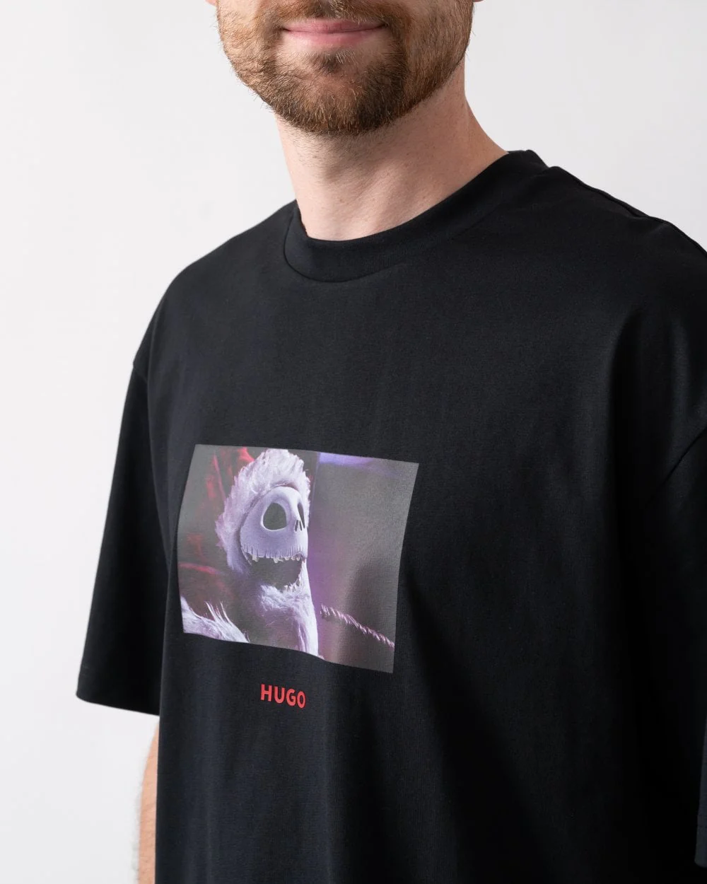 HUGO X Disneys The Nightmare Before Christmas Mens Oversized-Fit T-Shirt - Image 3