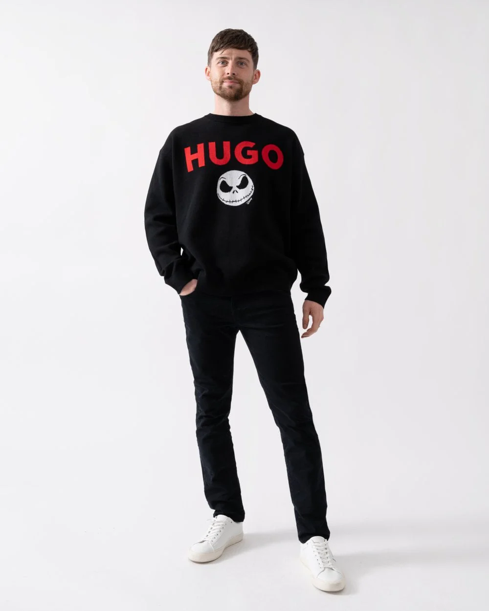 HUGO x Disneys The Nightmare Before Christmas Mens Sweater - Image 3