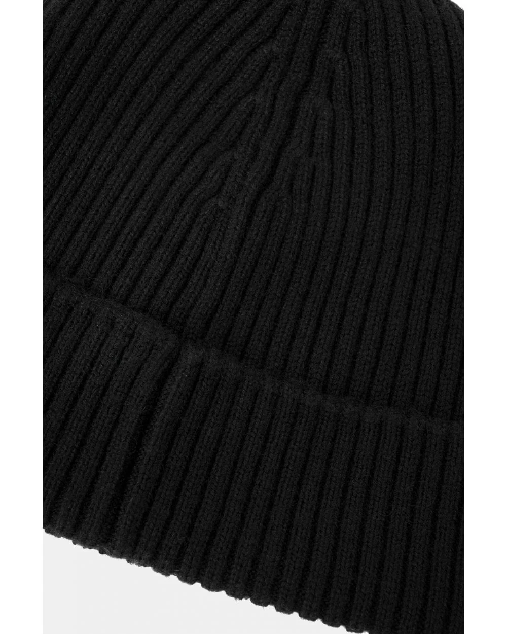 HUGO Xola Metal Mens Virgin-Wool Beanie Hat with Stacked Logo - Image 4