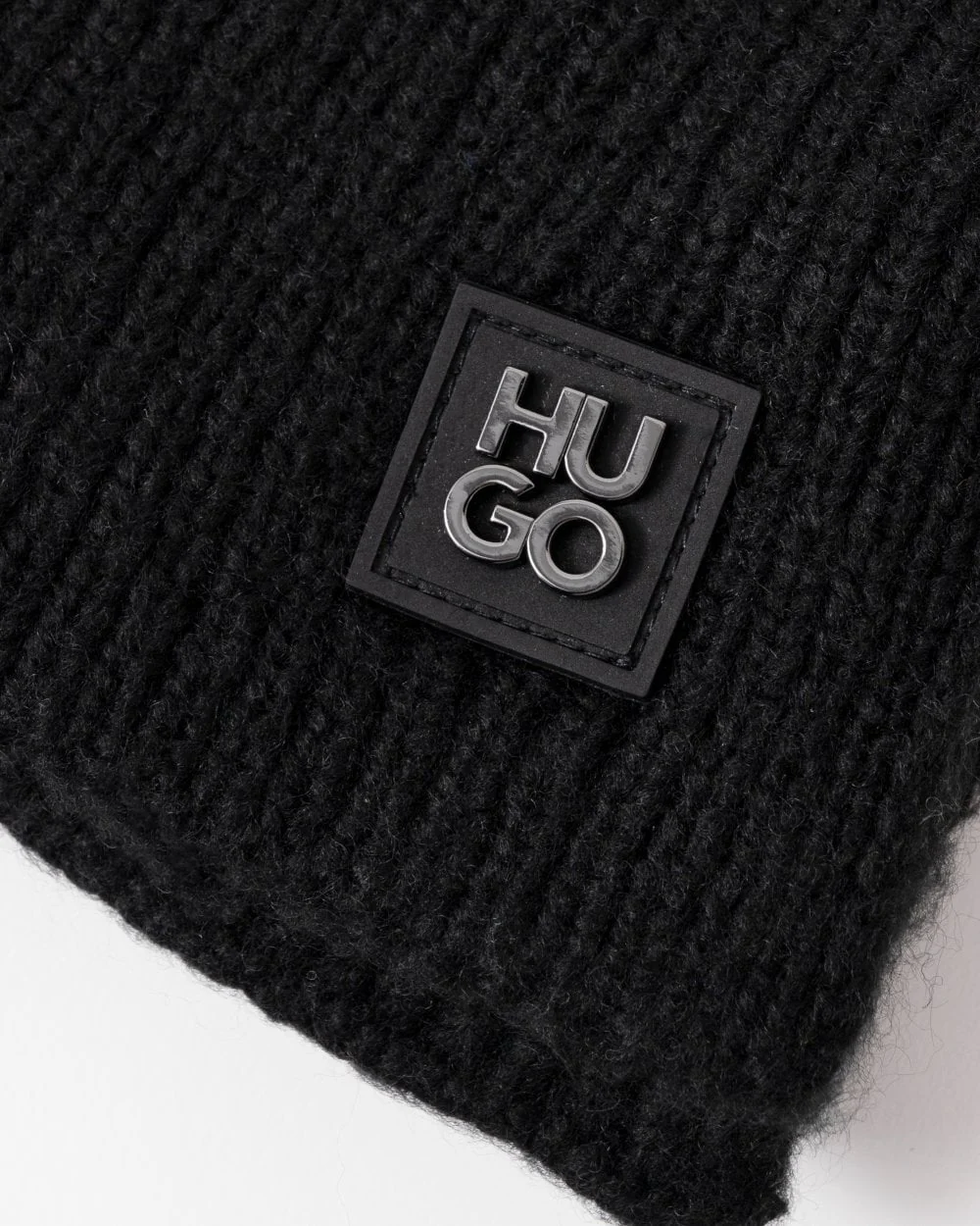 HUGO Zaso Mens Scarf and Beanie Gift Set - Image 3
