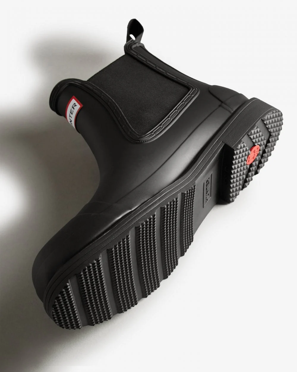 Hunter Commando Mens Chelsea Boot - Black - Image 4