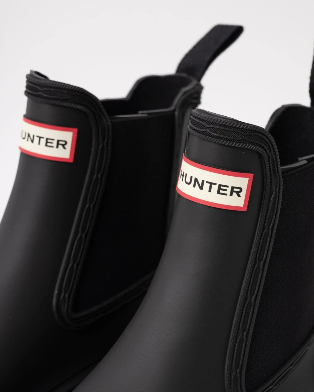 Hunter Commando Womens Chelsea Boot - Black - Image 4