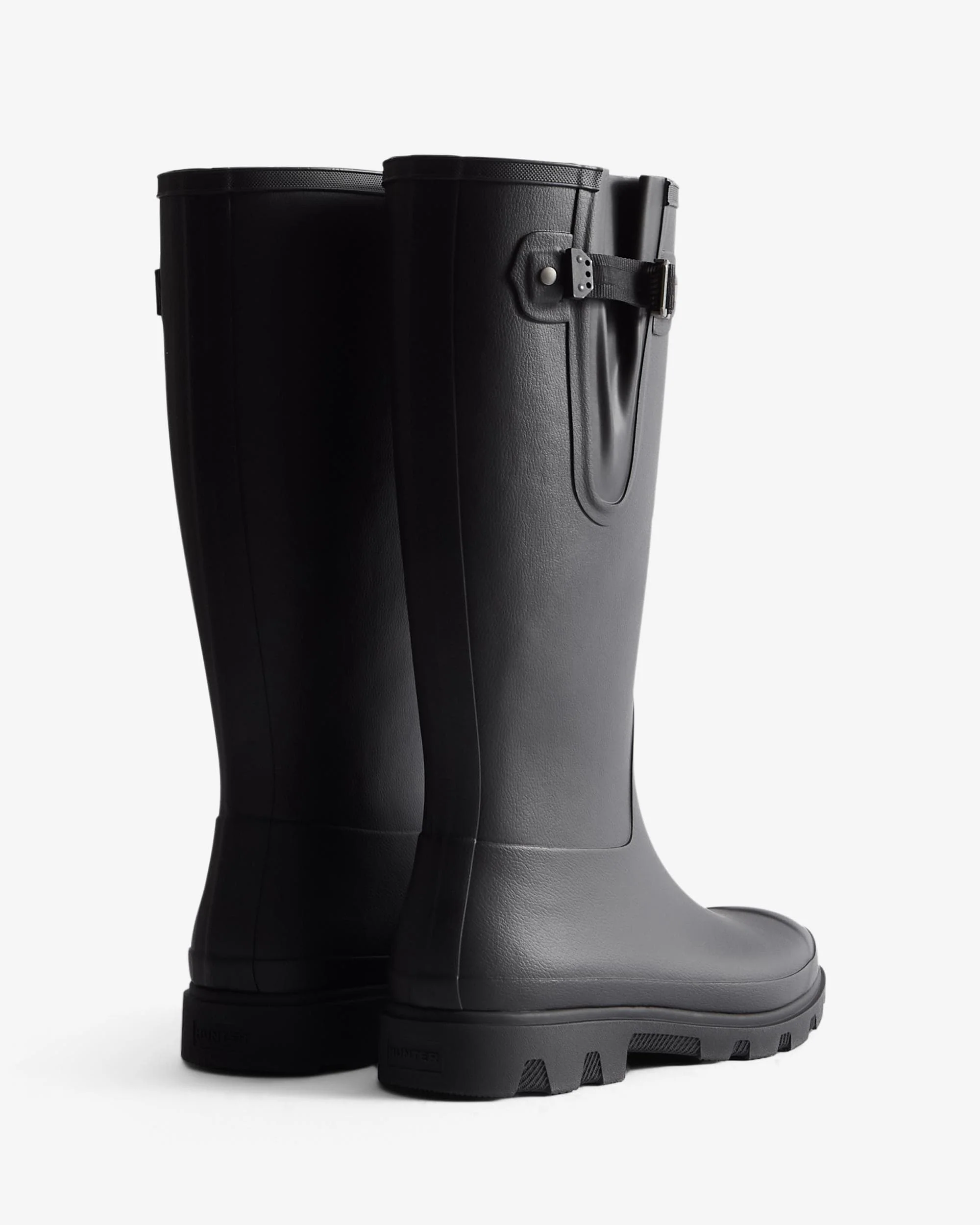 Hunter Downpour Mens Adjustable Boot - Black - Image 3