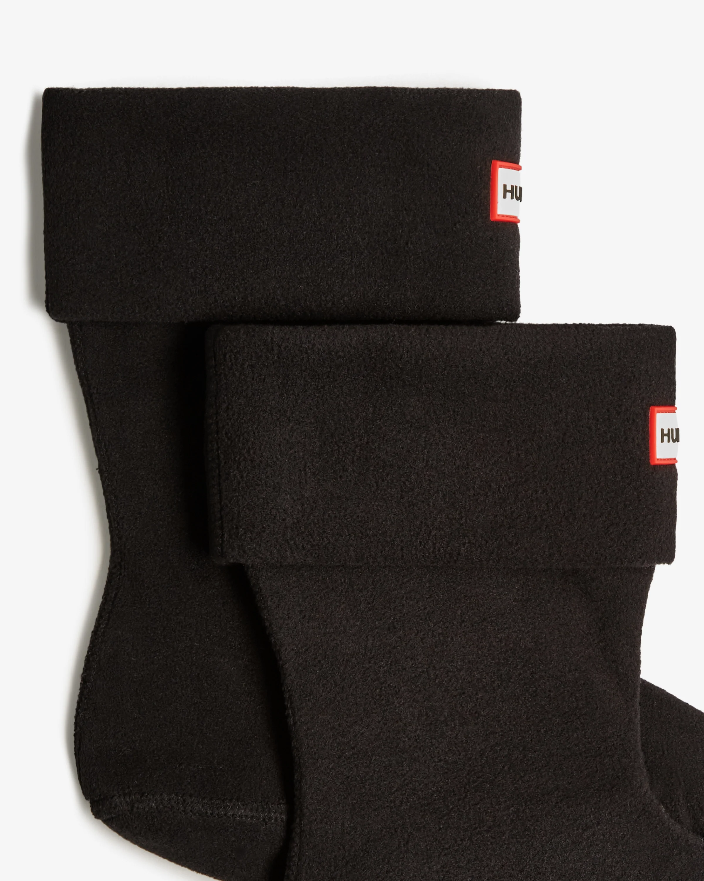Hunter Fleece Short Boot Sock - Black - Image 3