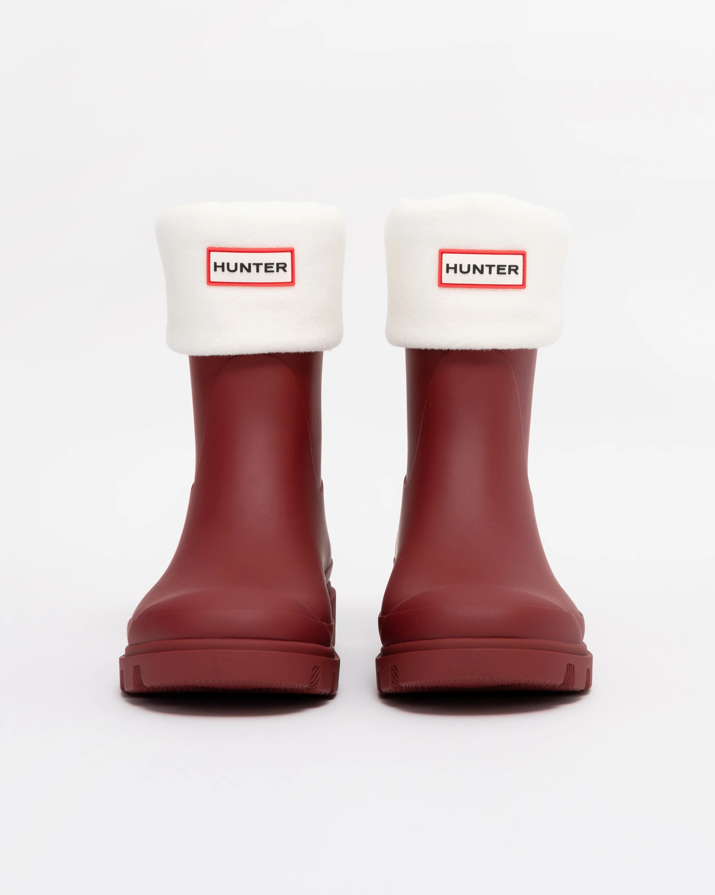 Hunter Fleece Short Boot Sock - Hunter White - Image 2