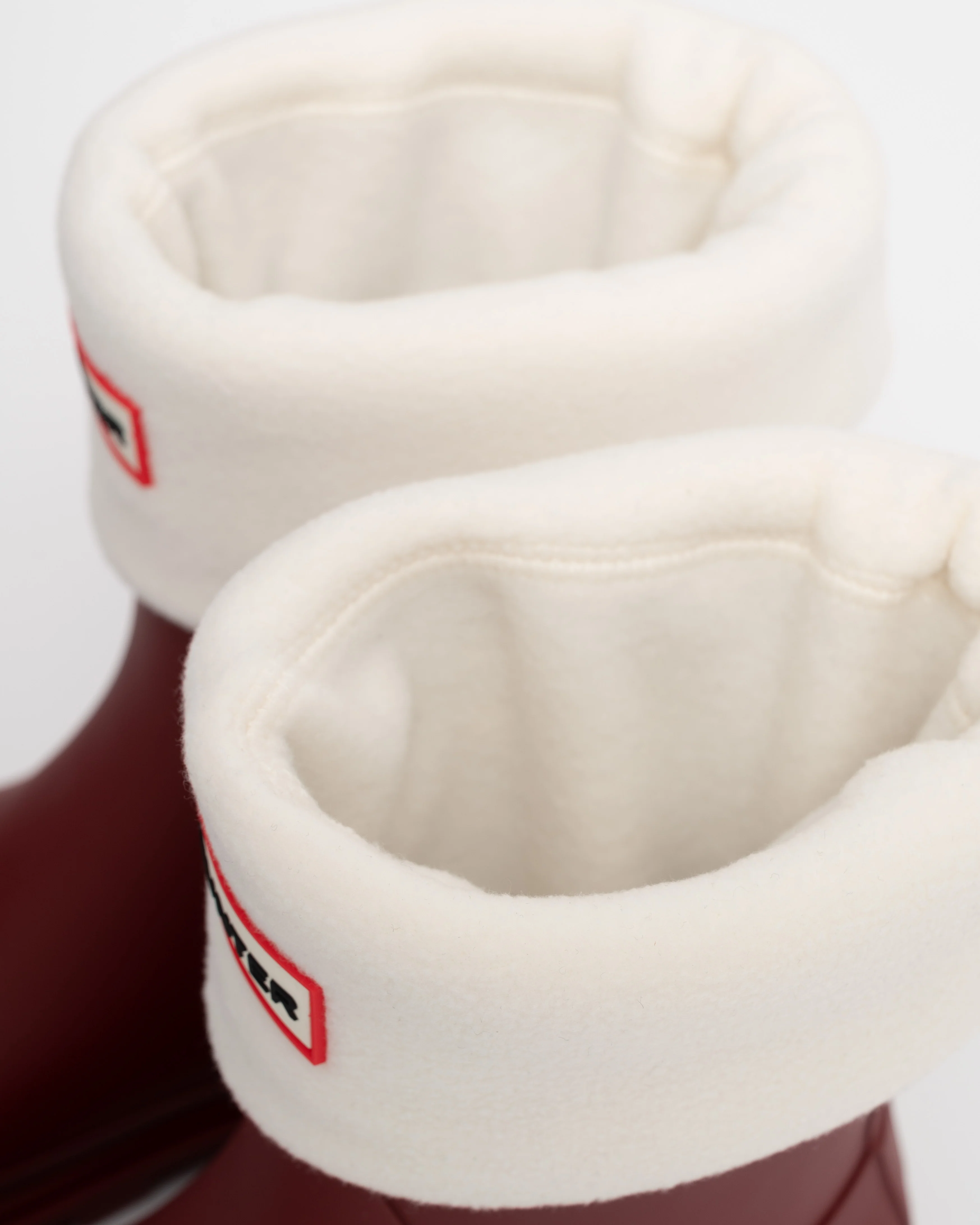 Hunter Fleece Short Boot Sock - Hunter White - Image 5