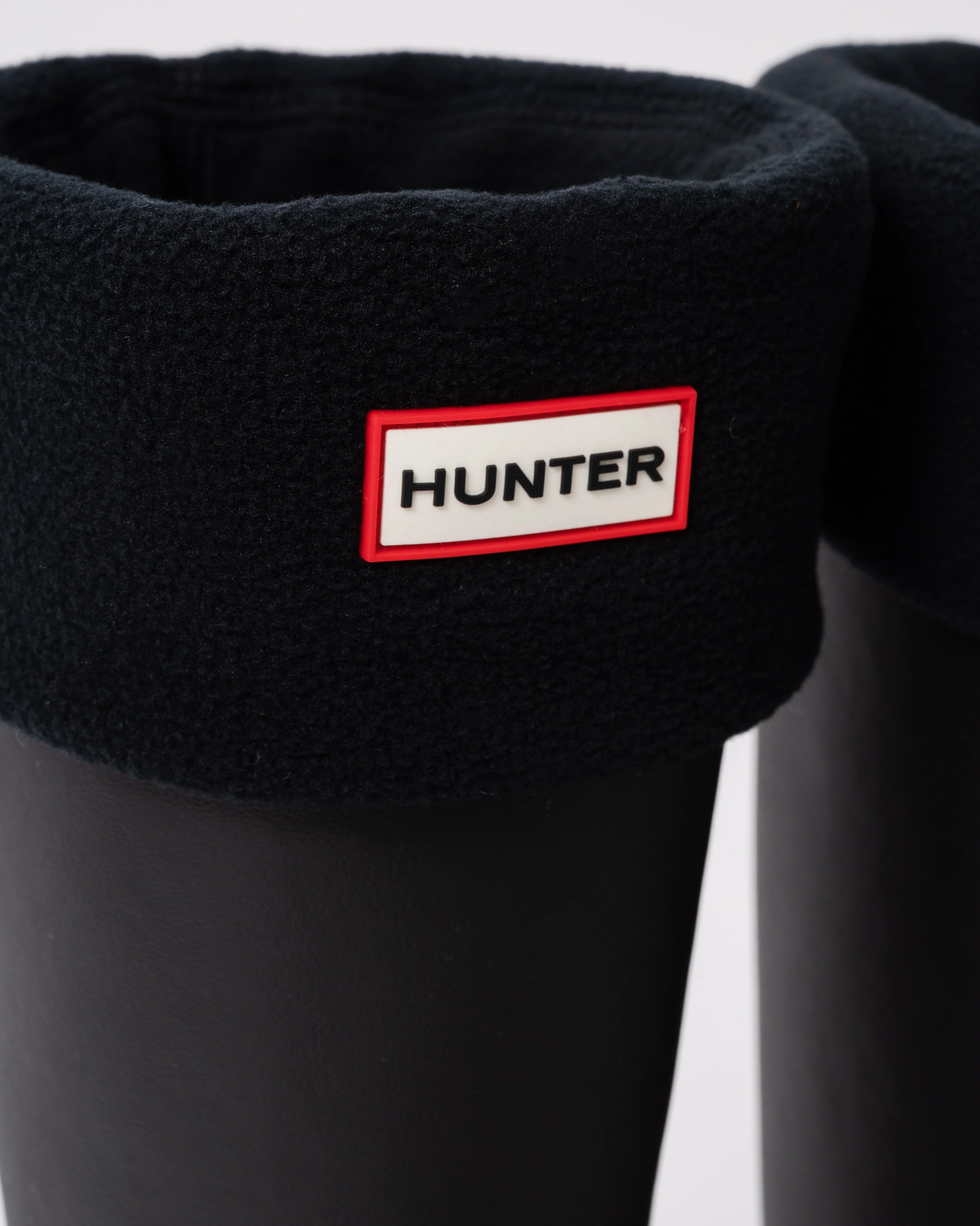 Hunter Fleece Tall Boot Sock - Black - Image 6