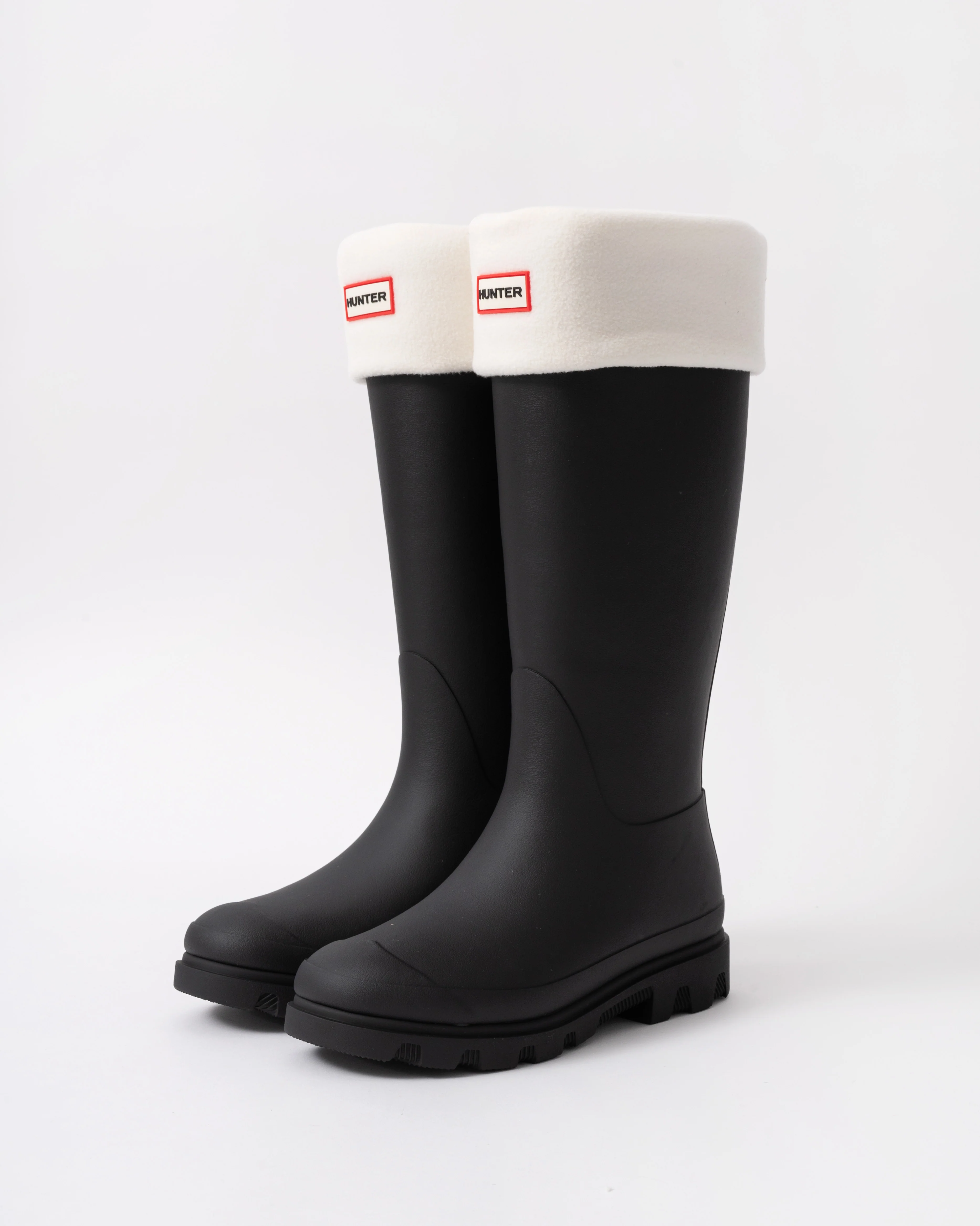 Hunter Fleece Tall Boot Sock - Hunter White - Image 3