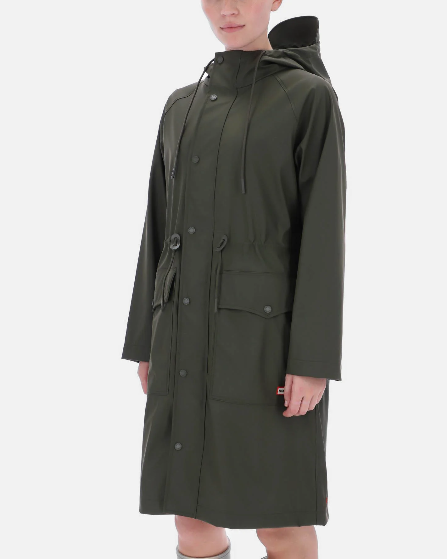 Hunter Janna Womens PU Coated Parka - Kambaba - Image 3