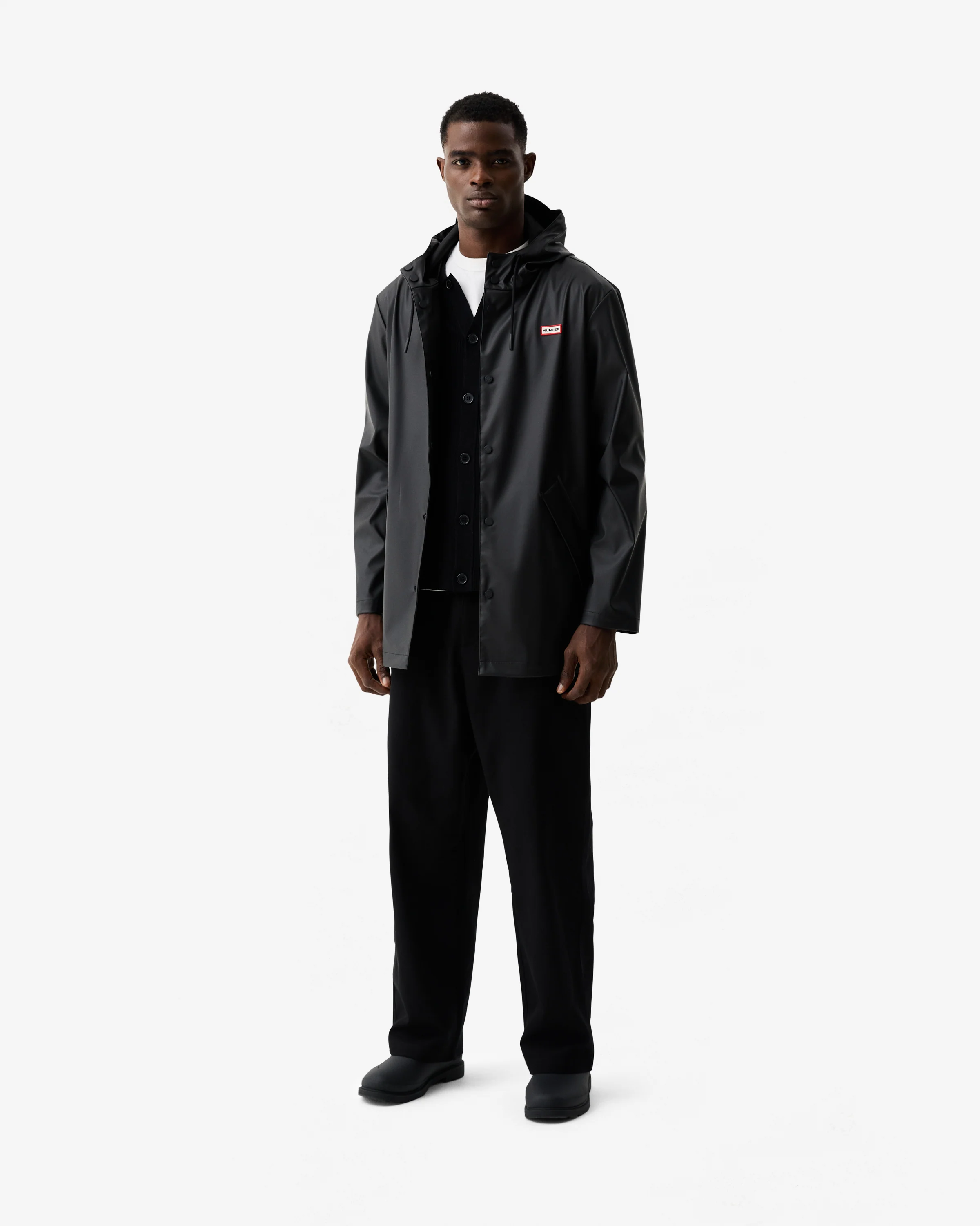 Hunter Jo Unisex Parka - Black - Image 3