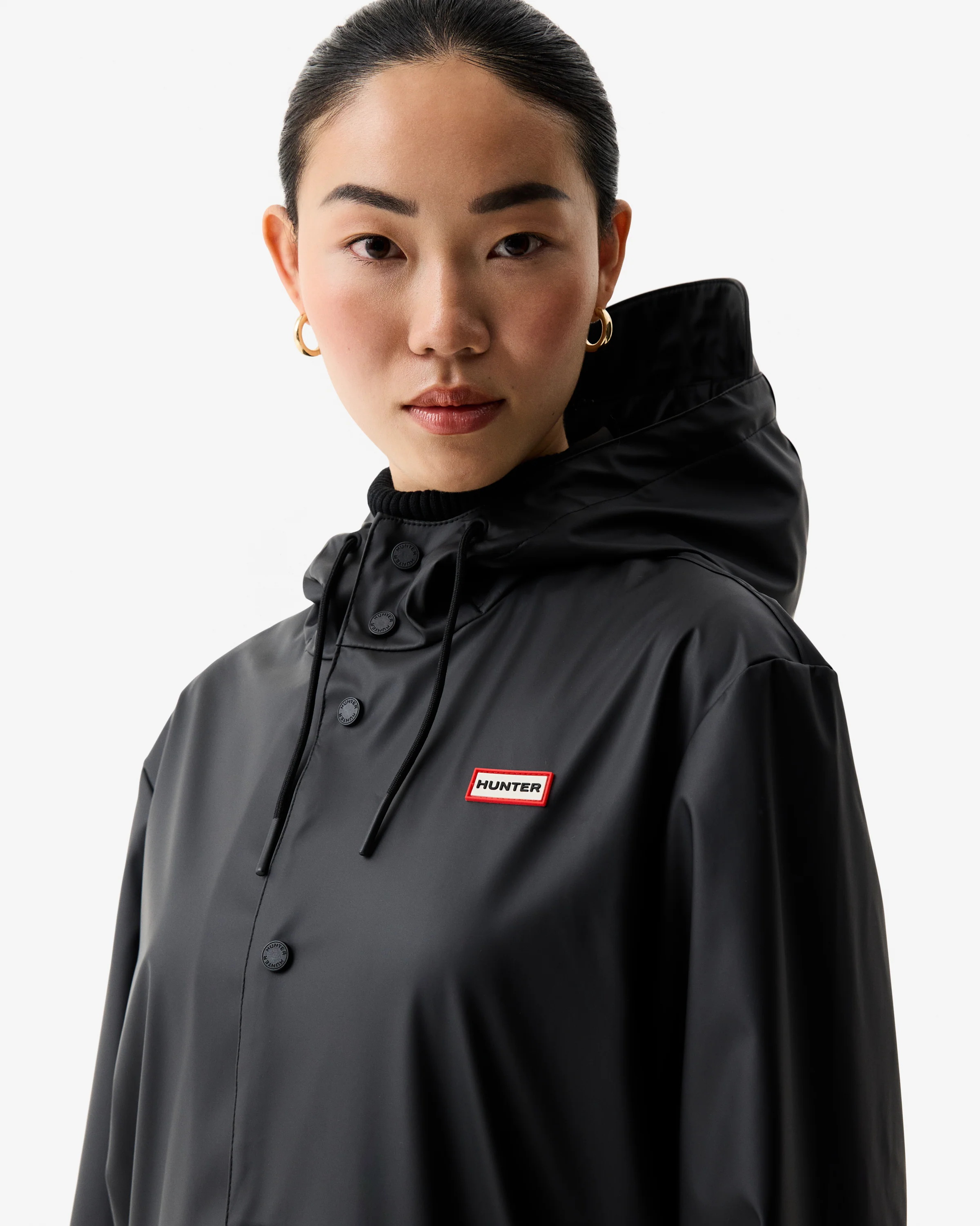 Hunter Jo Unisex Parka - Black - Image 8