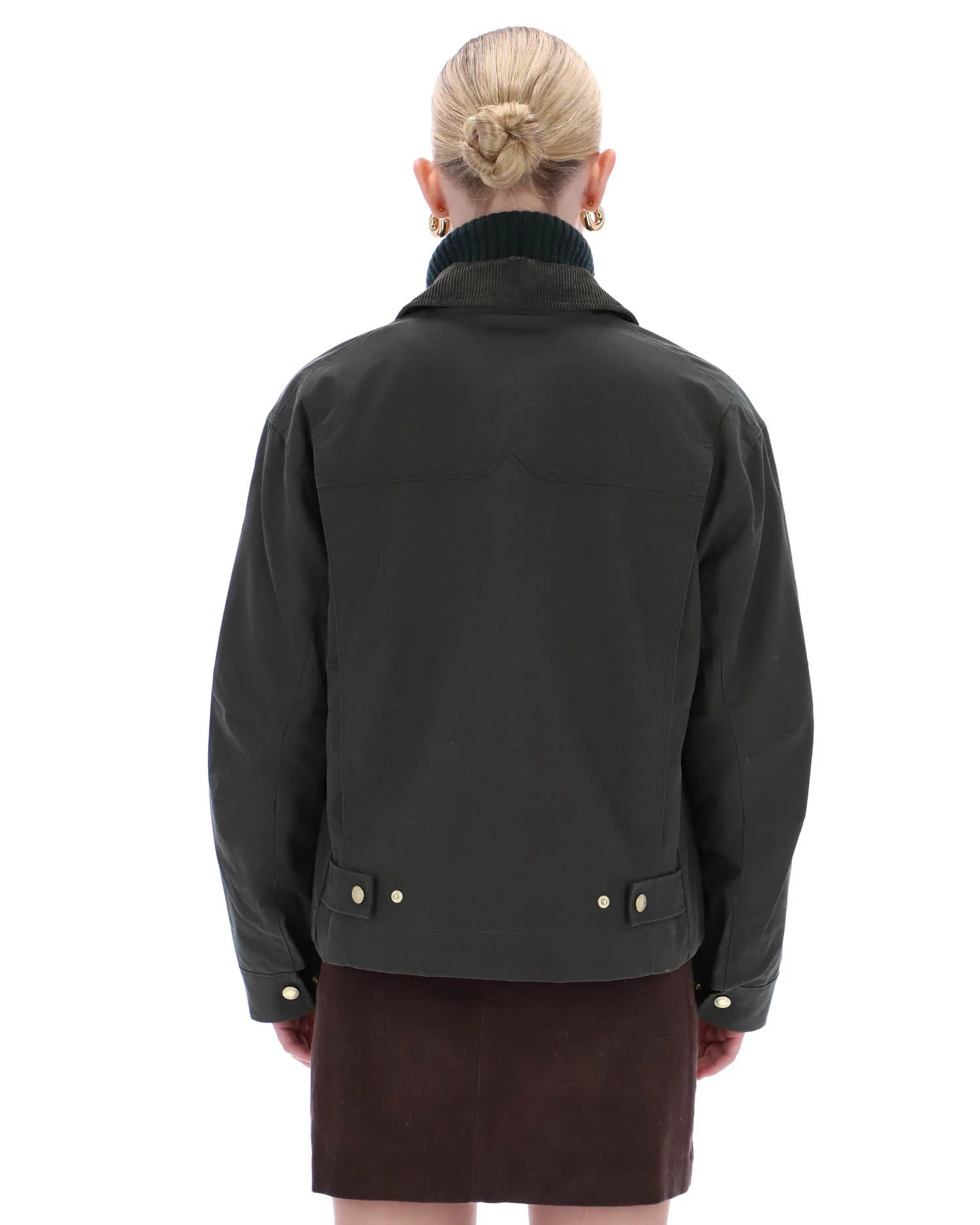 Hunter Leith Womens Waxed Jacket - Kambaba - Image 5