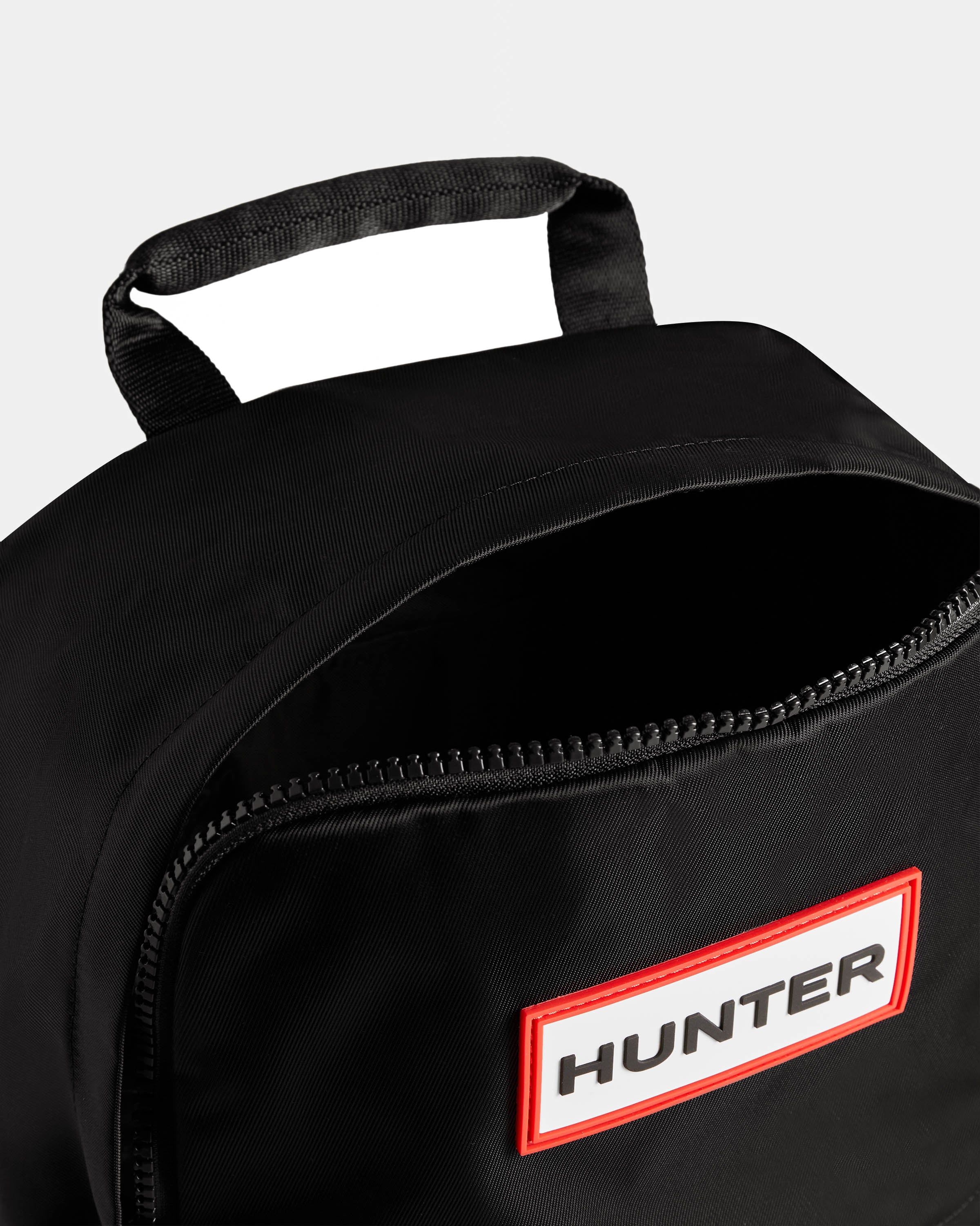 Hunter Nylon Backpack Small - Black - Image 2