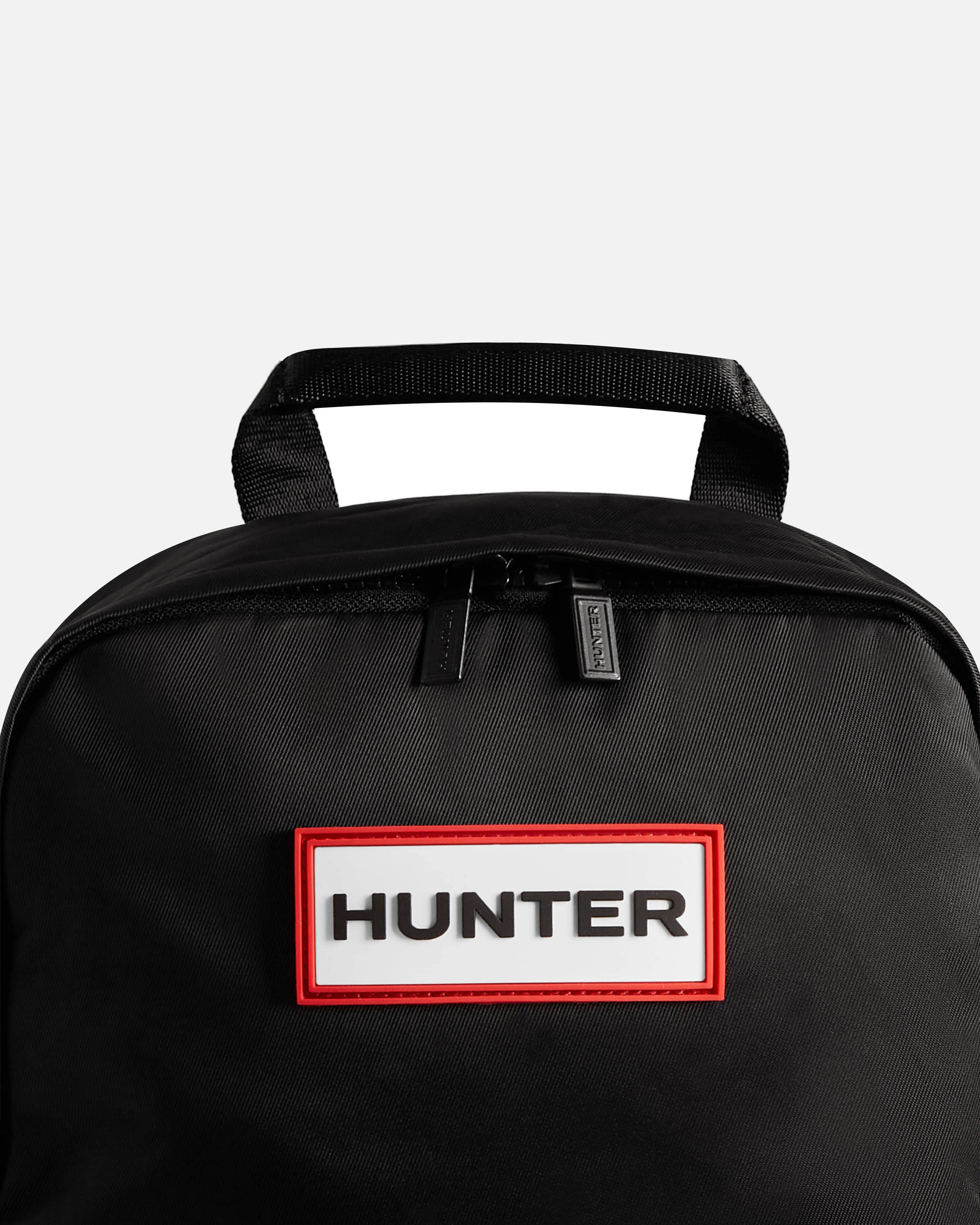 Hunter Nylon Backpack Small - Black - Image 5