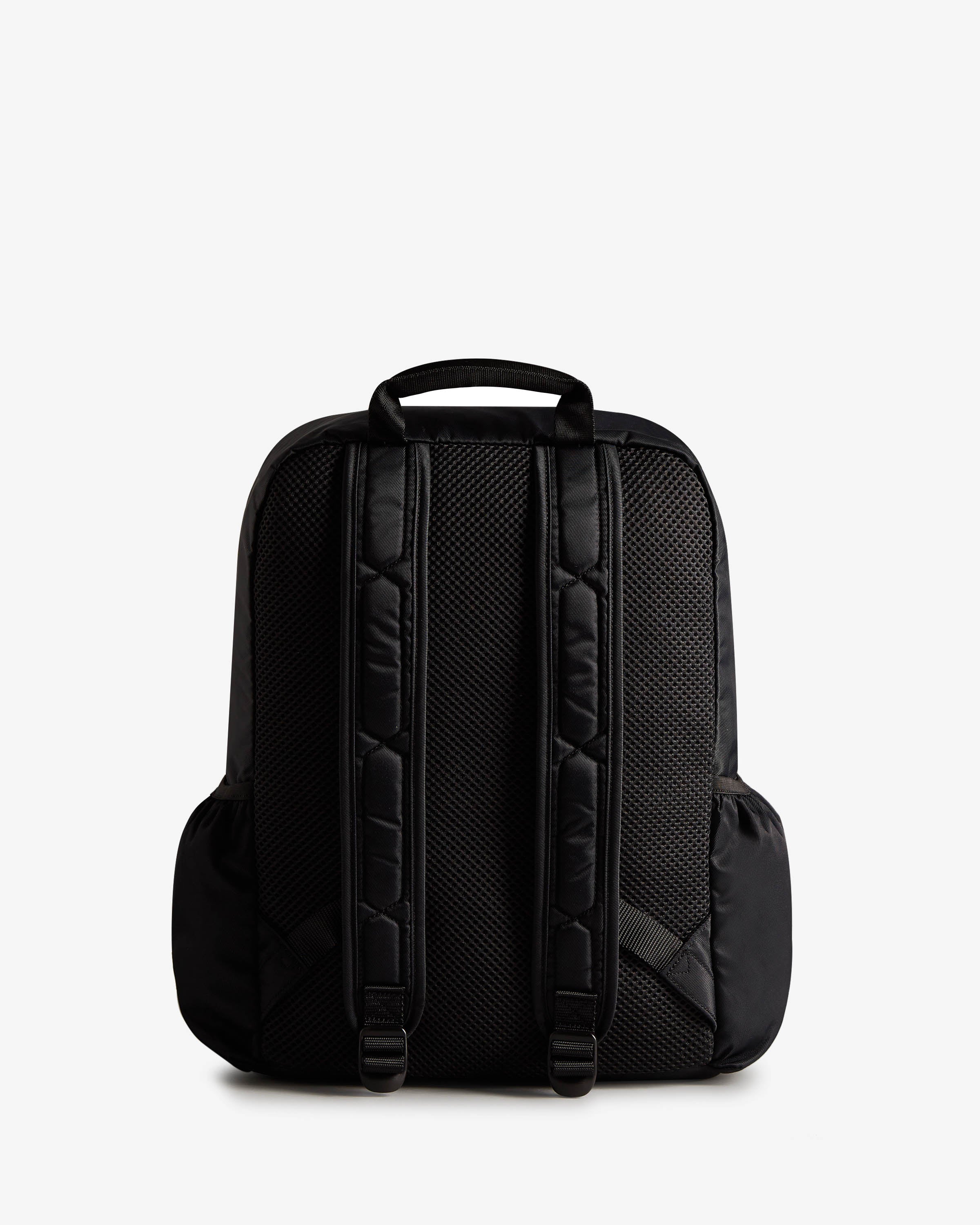 Hunter Nylon Large Backpack - Black - Image 4