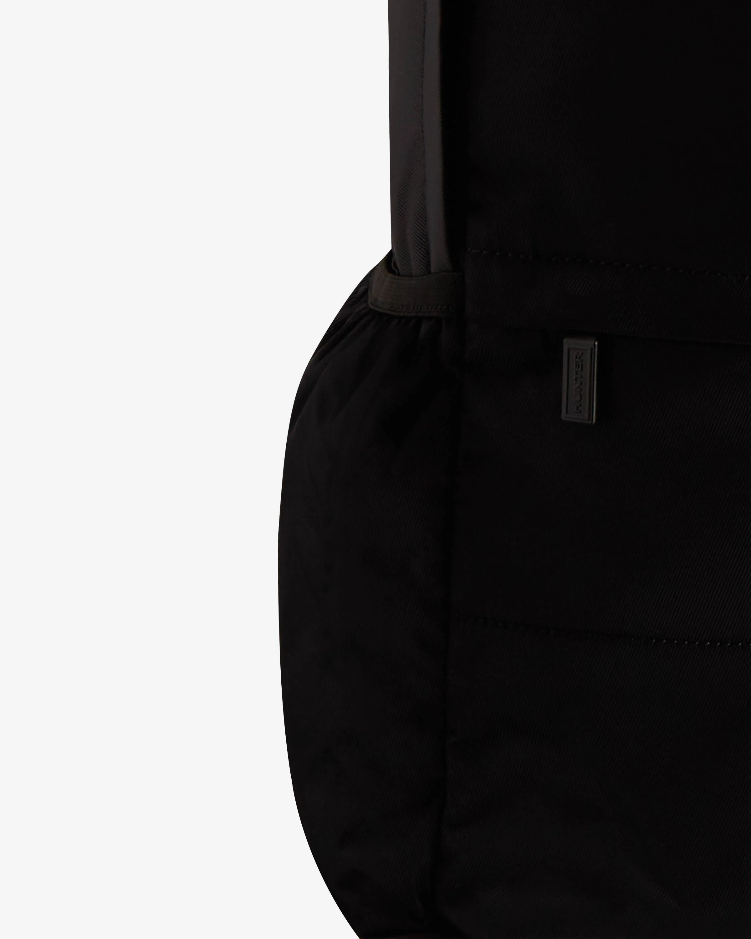 Hunter Nylon Large Backpack - Black - Image 6