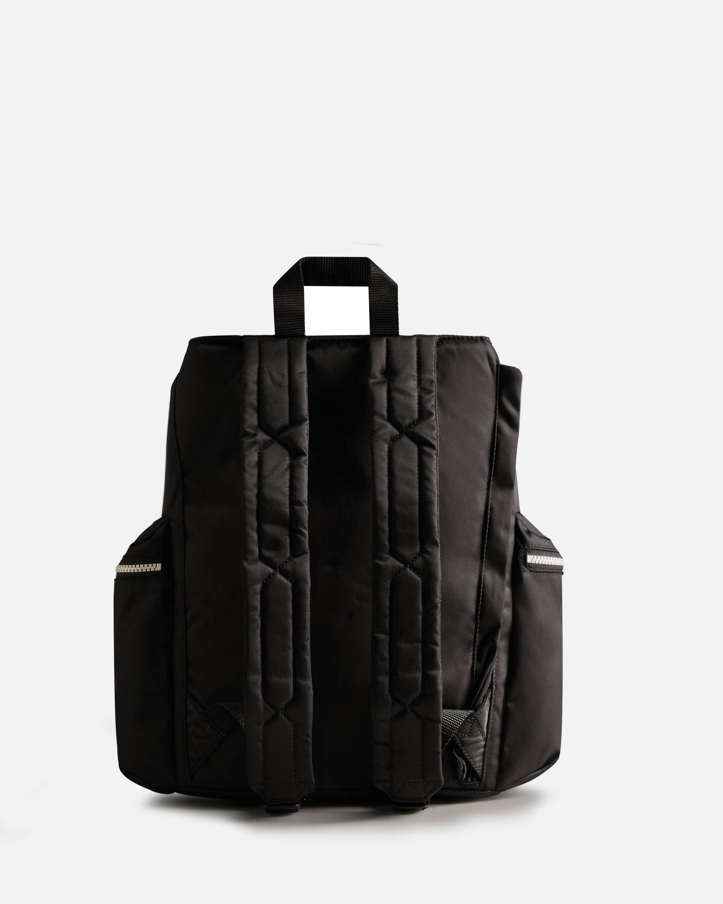 Hunter Nylon Large Topclip Backpack - Black - Image 4
