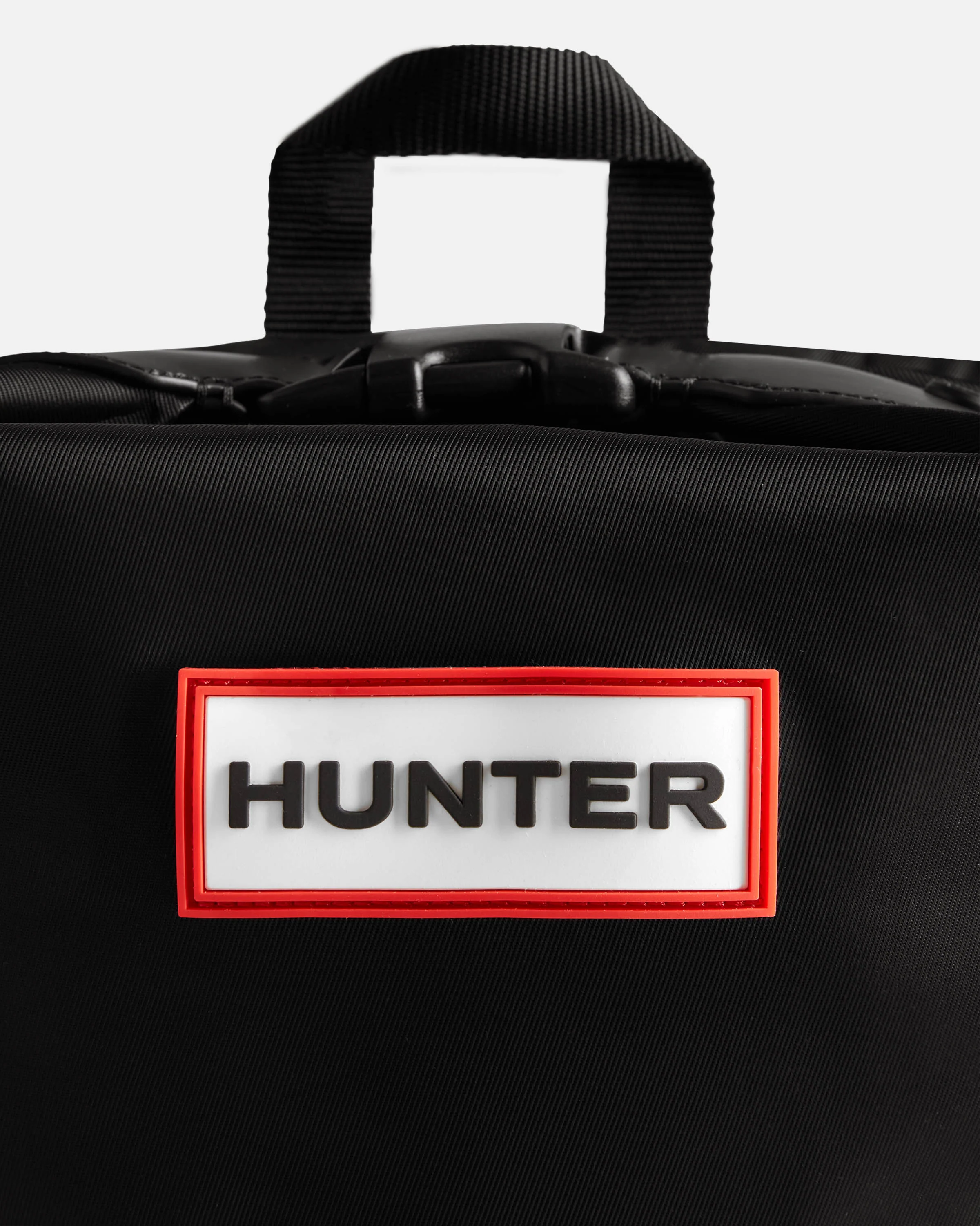 Hunter Nylon Large Topclip Backpack - Black - Image 5