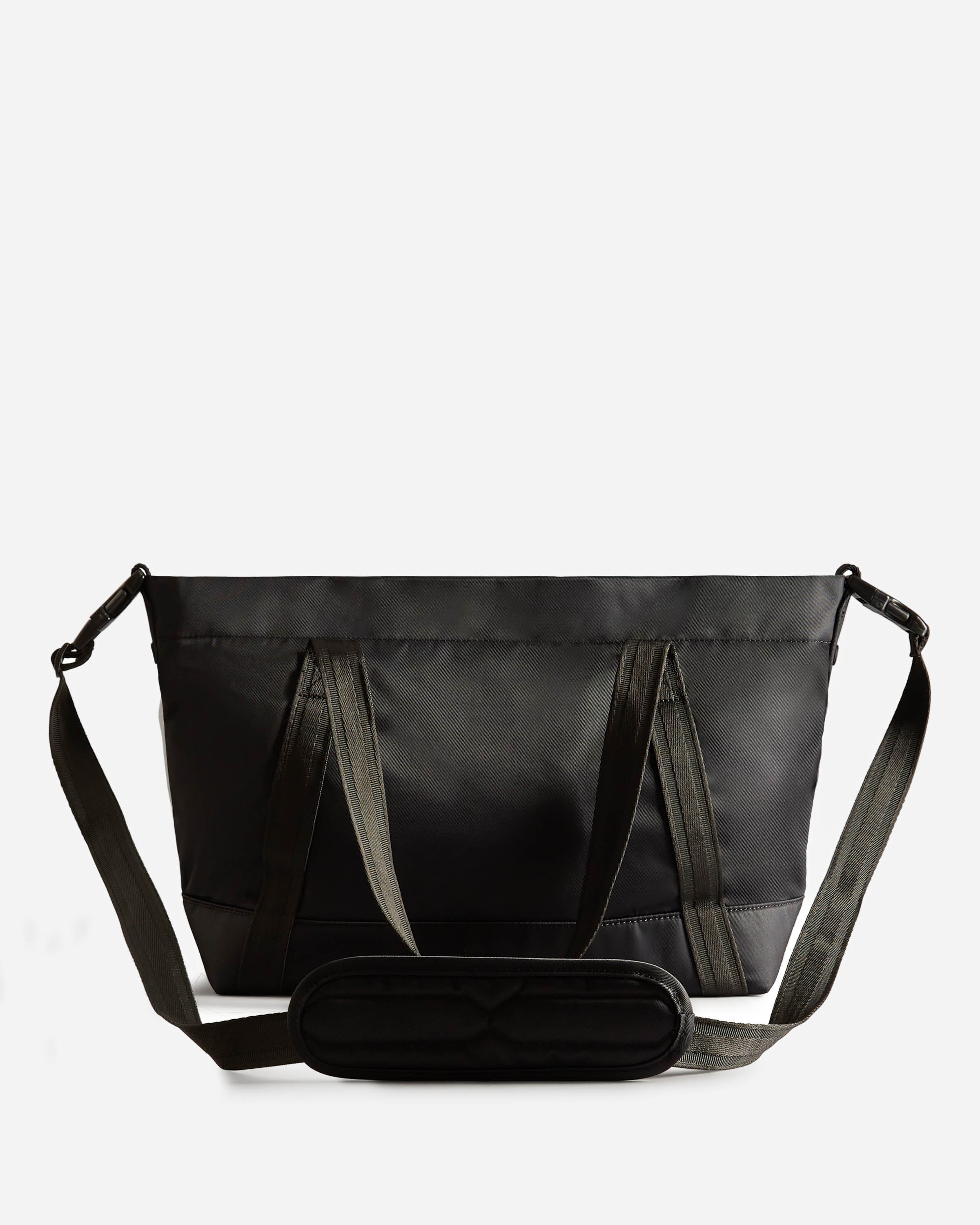 Hunter Nylon Midi Topclip Tote - Black - Image 3