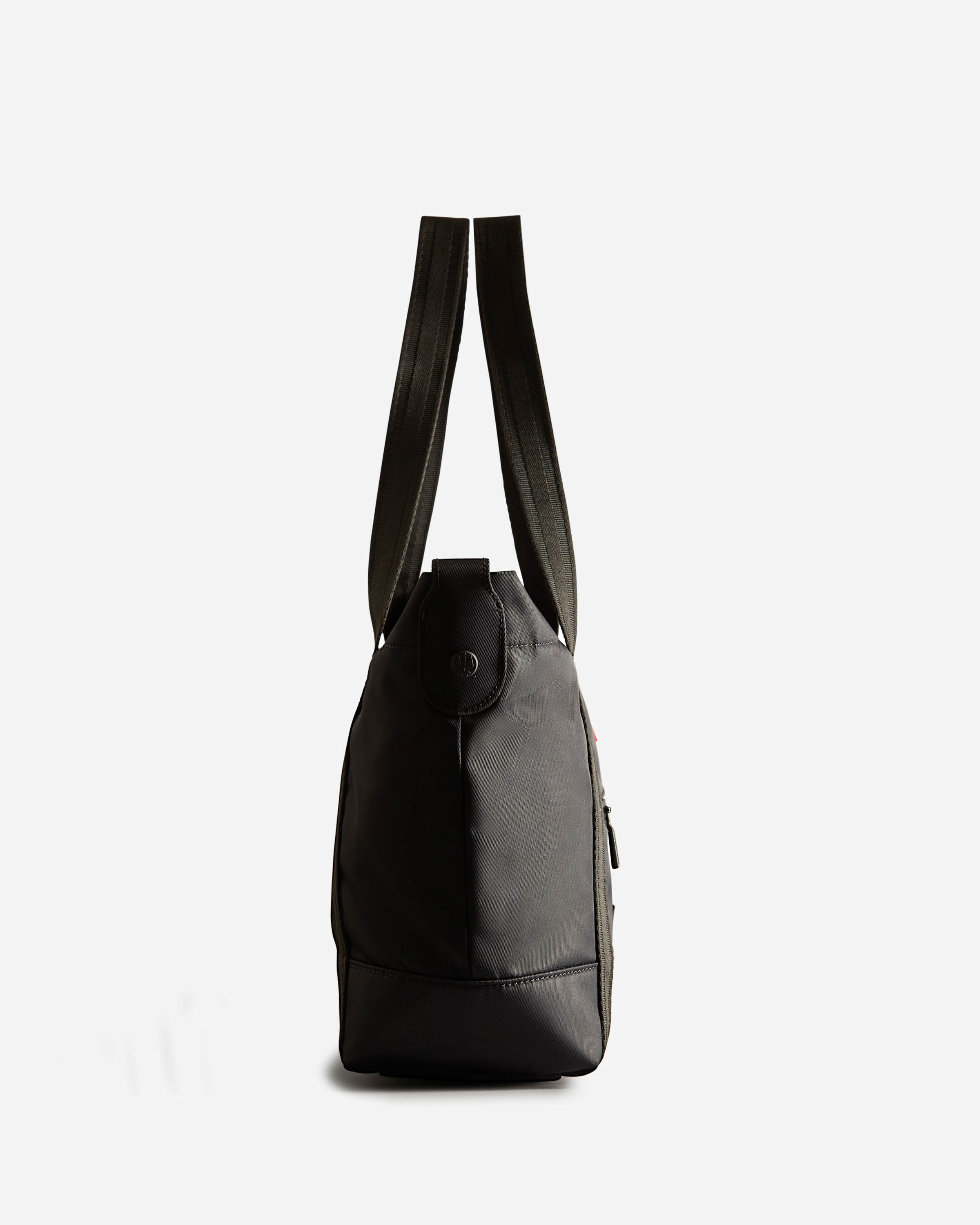 Hunter Nylon Midi Topclip Tote - Black - Image 4