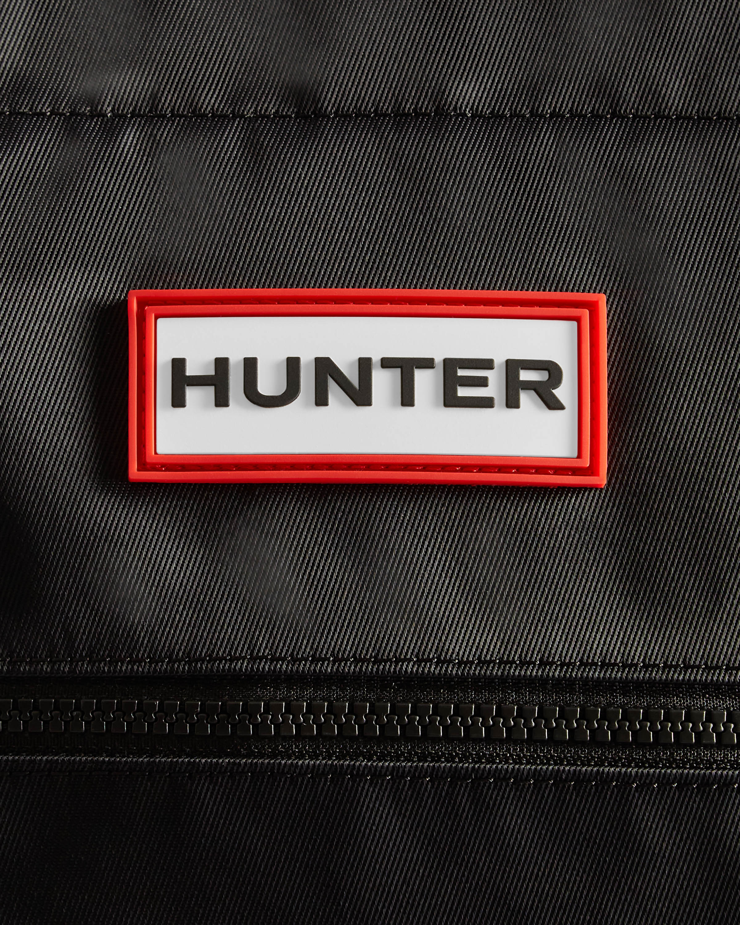 Hunter Nylon Midi Topclip Tote - Black - Image 5
