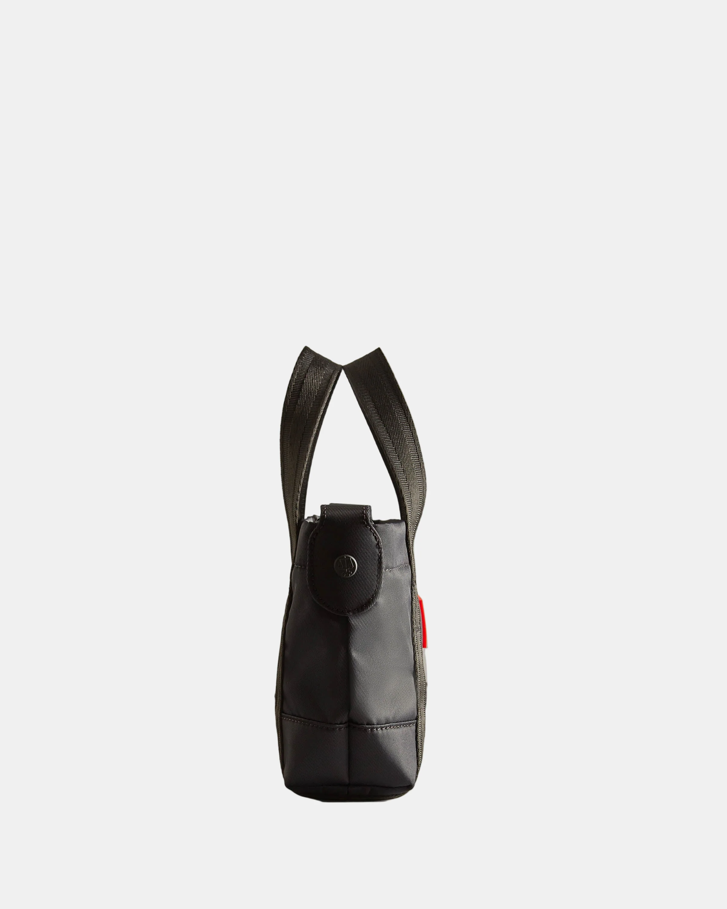 Hunter Nylon Mini Topclip Tote - Black - Image 3