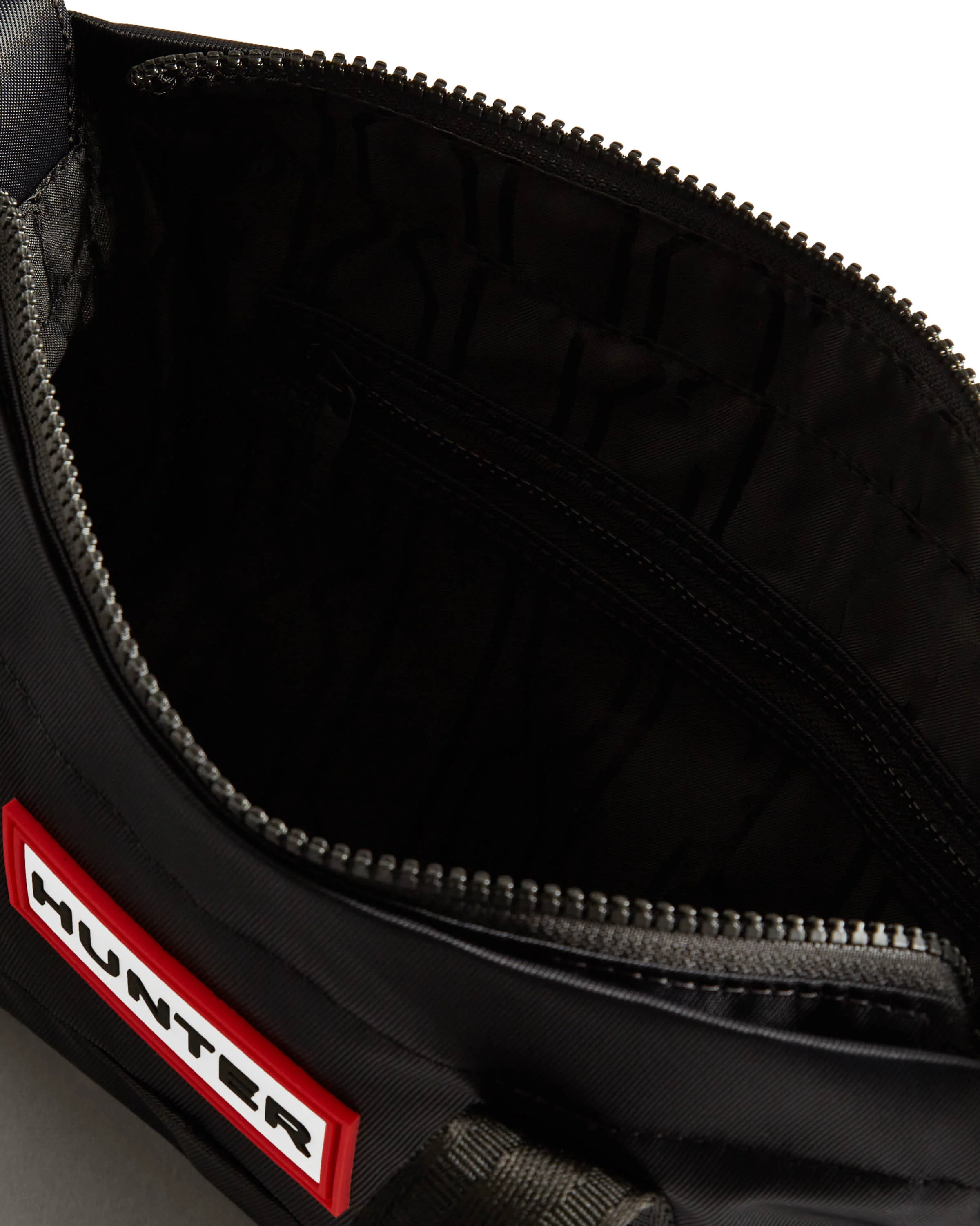 Hunter Nylon Mini Topclip Tote - Black - Image 5