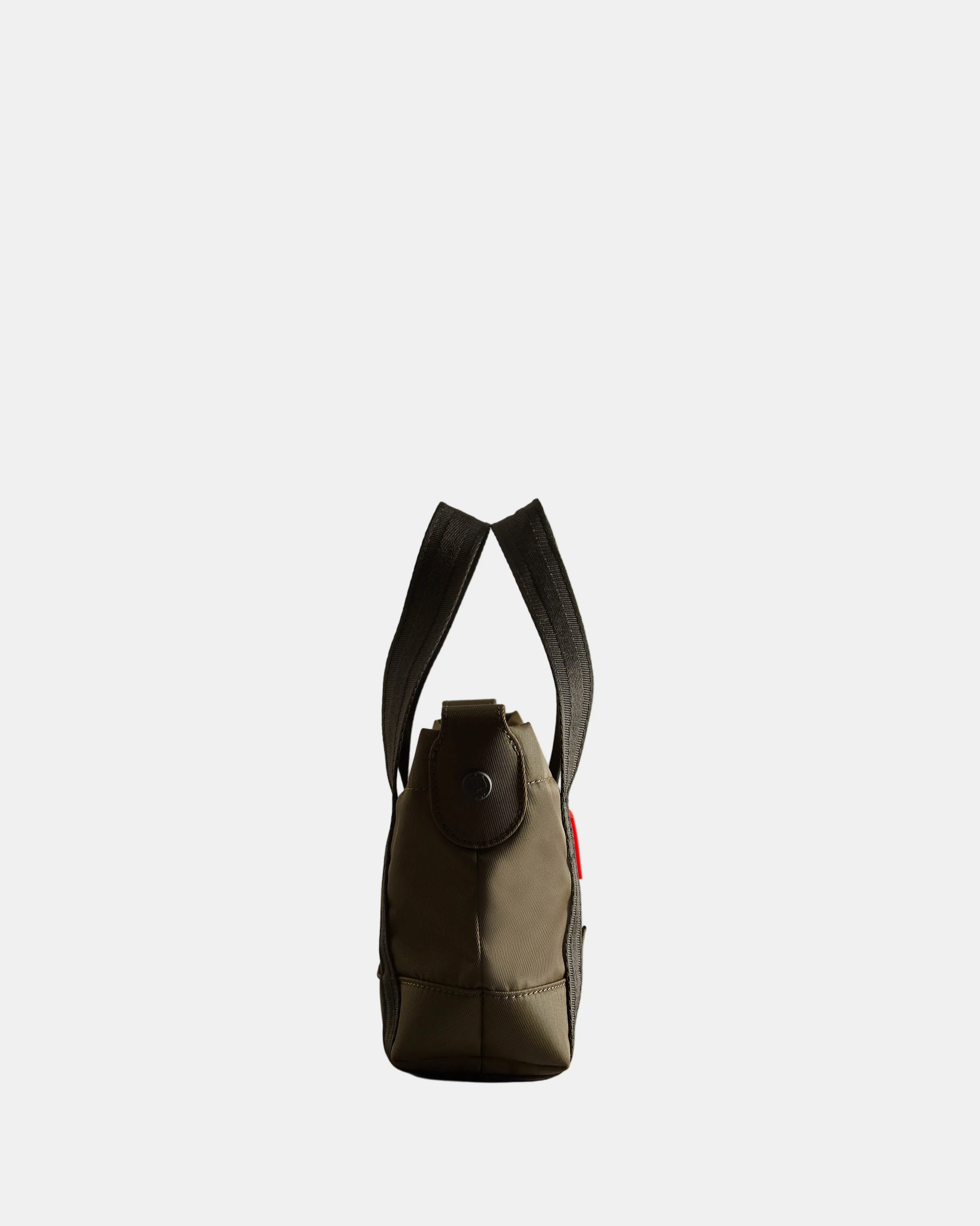 Hunter Nylon Mini Topclip Tote - Dark Olive - Image 2